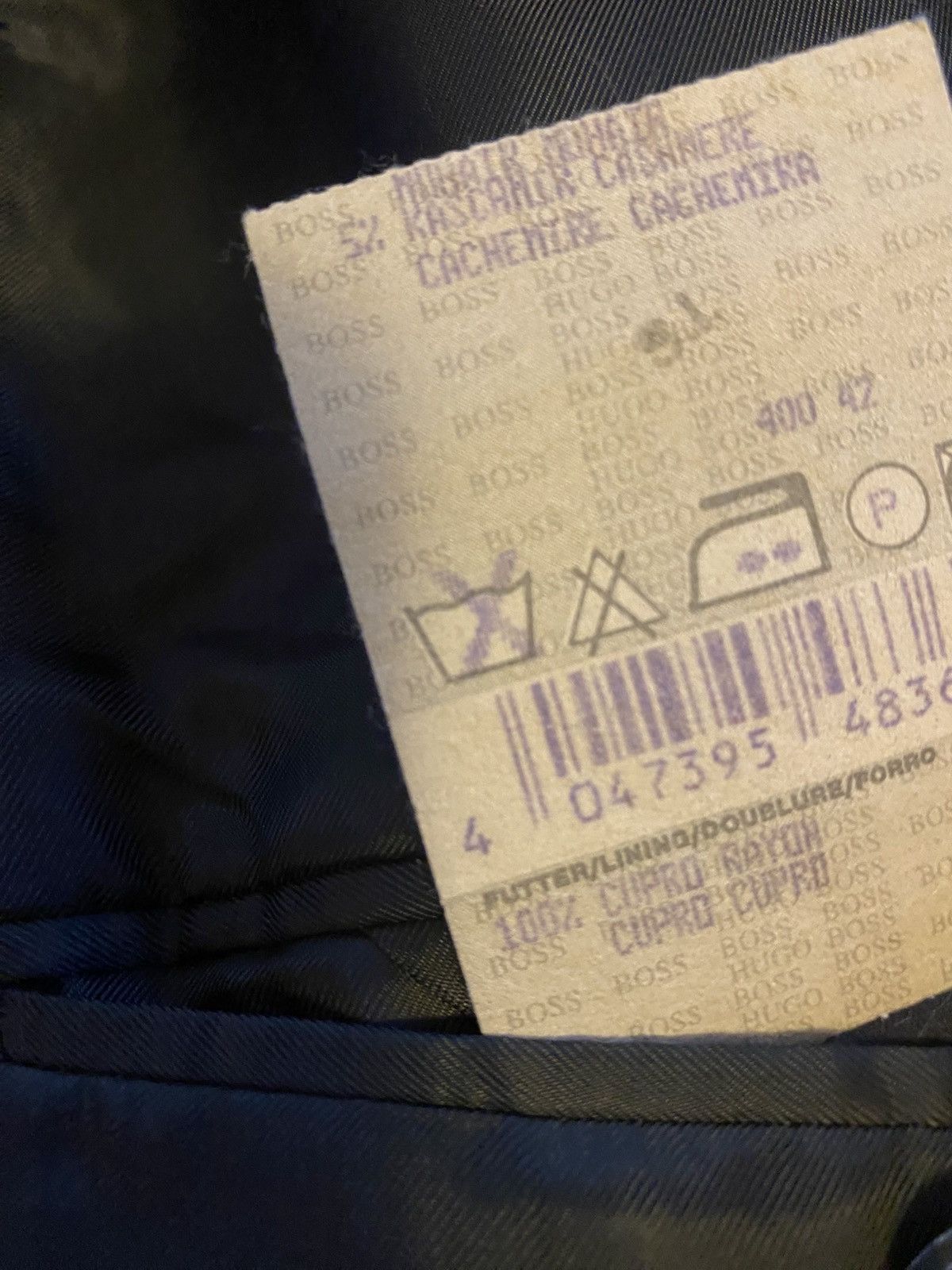 Hugo Boss Hugo Boss x Wool x Cashmere x Mohair x Blazer x Suit Size 48R - 8 Thumbnail