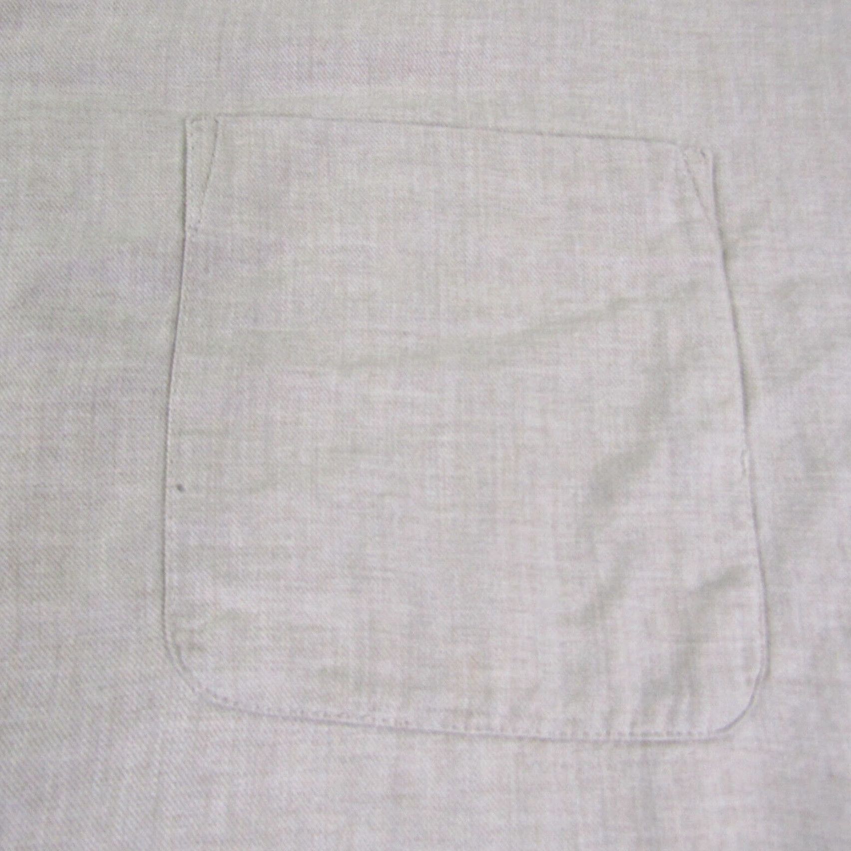 Banana Republic VINTAGE Banana Republic Shirt Mens XL Tan Button Up Flannel Twill Beige Cotton Long Sleeve Collared Pocketed Regular Button-Up Mens Size US XL / EU 56 / 4 - 4 Thumbnail