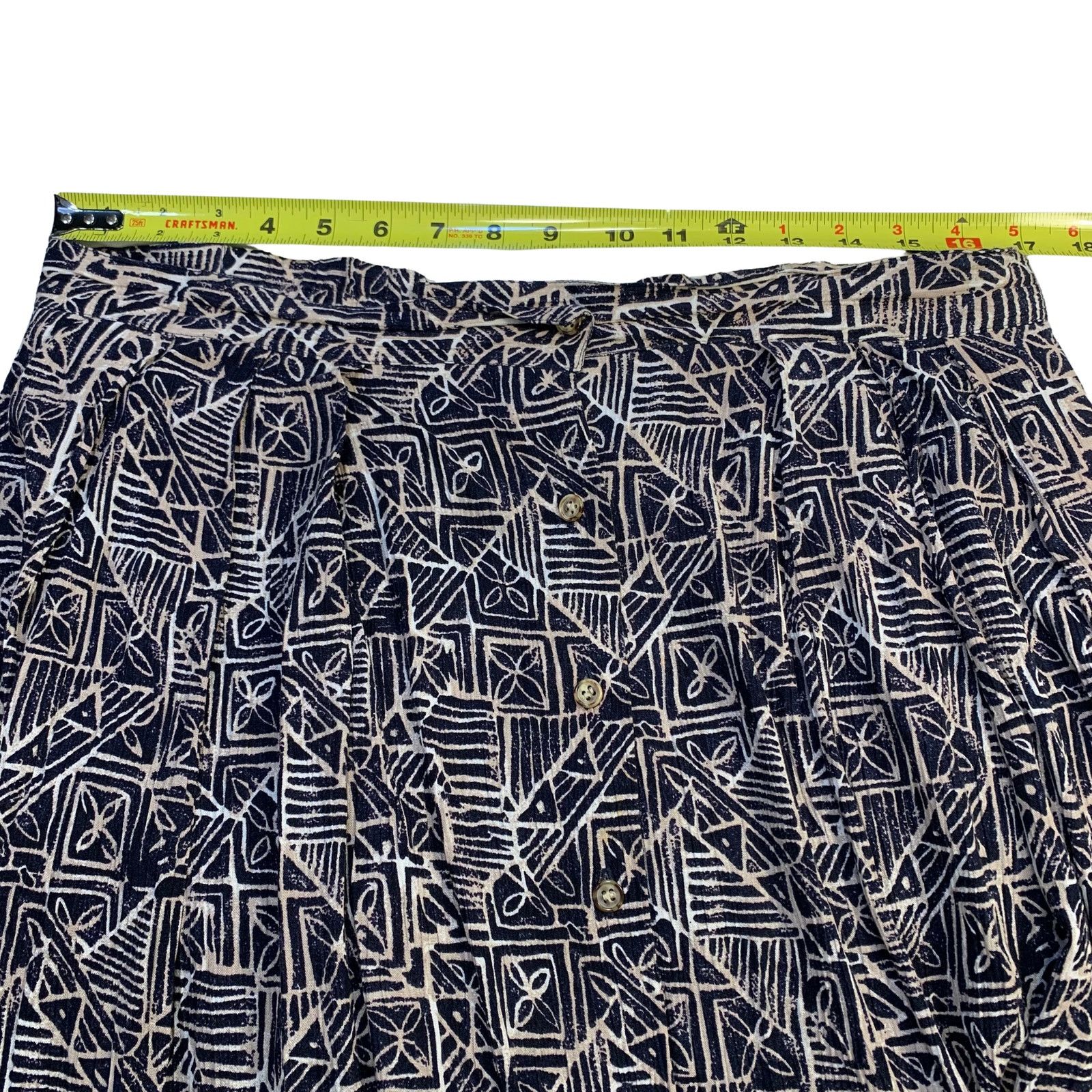 Vintage Vintage Y2K Flowy Boho Plus Size Maxi Skirt | SK & Company Size 38" / US 16 / IT 52 - 5 Thumbnail