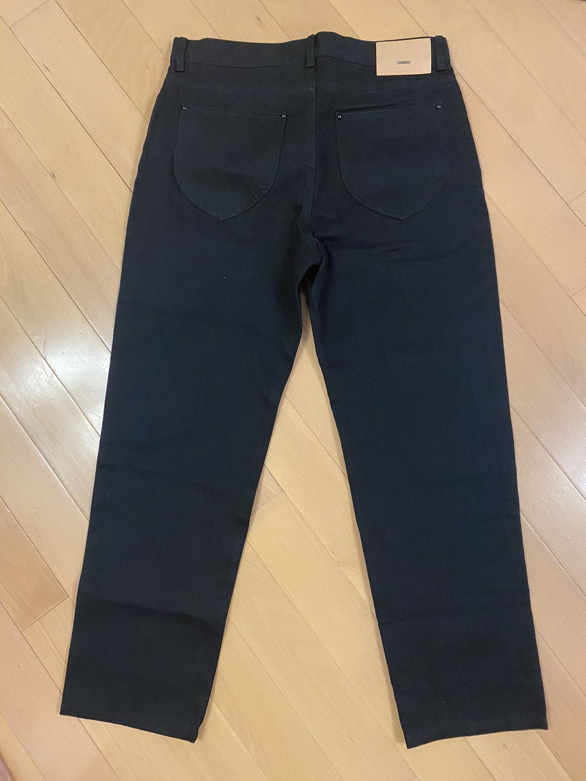 Louis Vuitton Louis Vuitton black regular denim jeans 31 Size US 31 - 3 Thumbnail