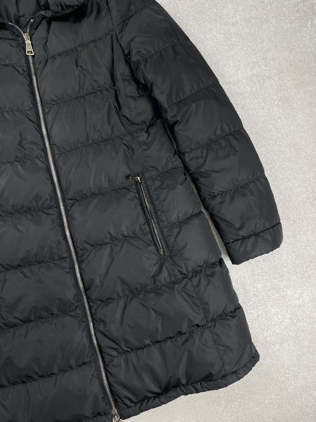 Prada Prada Black Nylon Down Puffer Jacket Women’s Size 44 Size M / US 6-8 / IT 42-44 - 4 Thumbnail