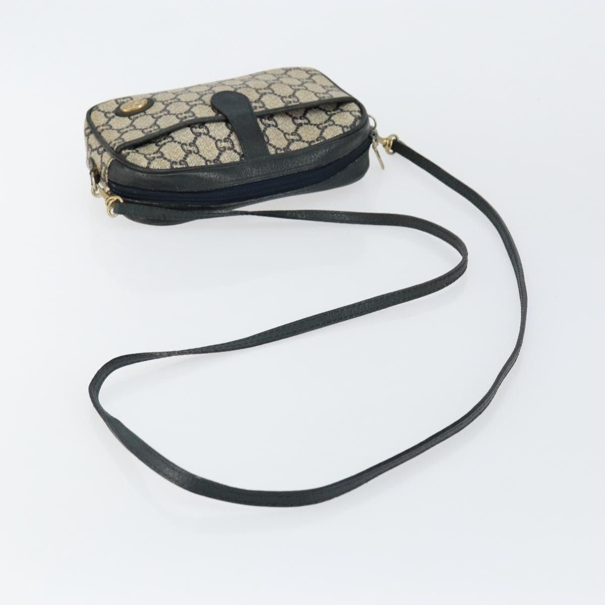Gucci GUCCI GG Plus Supreme Shoulder Bag Pvc Navy Gold Size ONE SIZE - 7 Thumbnail