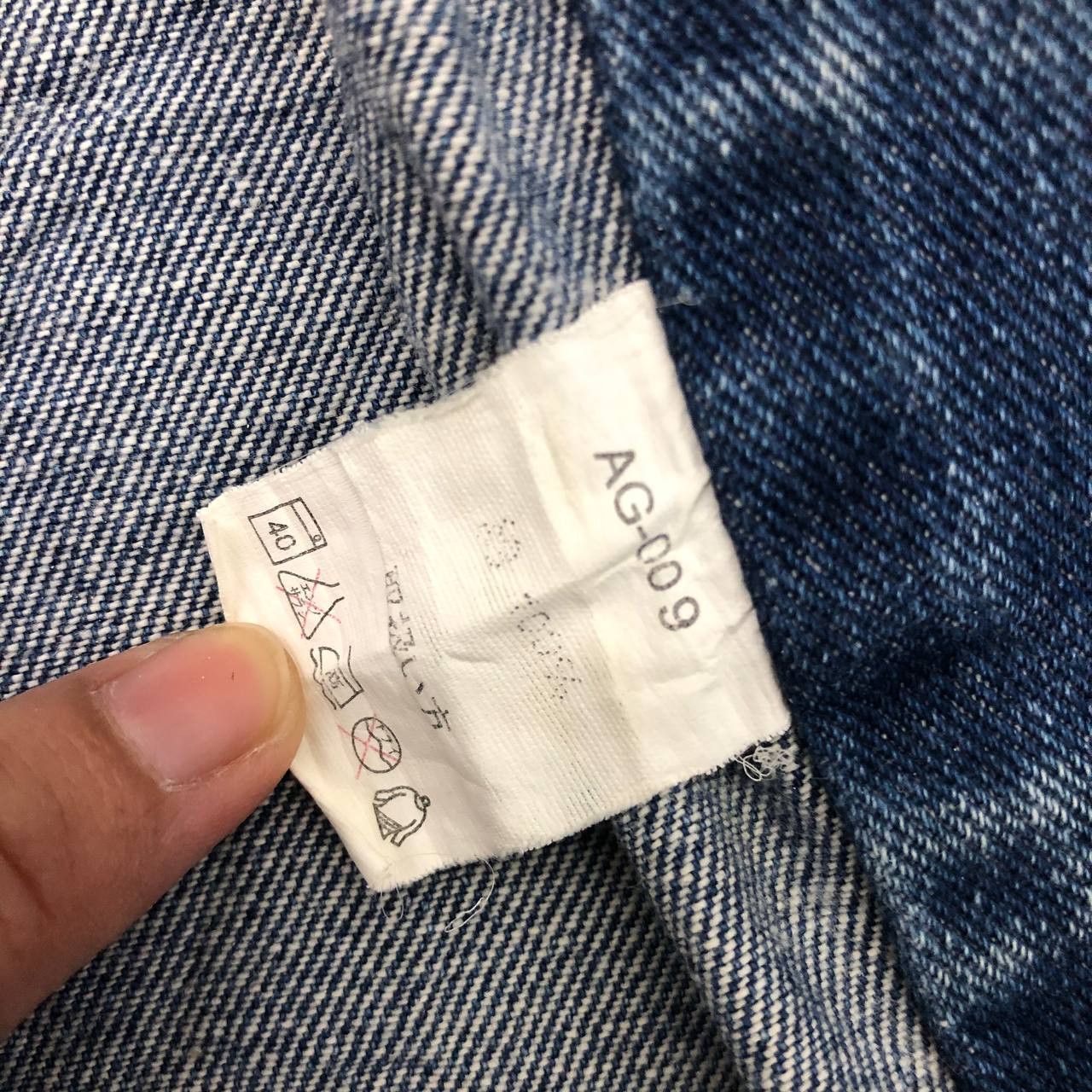 Japanese Brand × Vintage Y548 VTG DISTRESSED FUJI MARK DENIM VESTS Size US M / EU 48-50 / 2 - 10 Thumbnail
