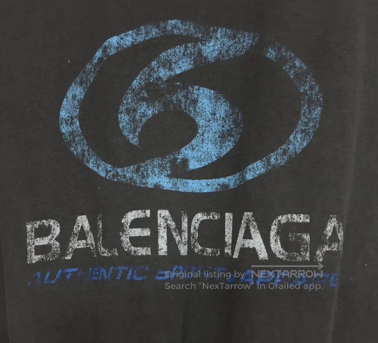 Balenciaga Balenciaga Distressed Logo Sleeveless Vest. Size US S / EU 44-46 / 1 - 3 Thumbnail