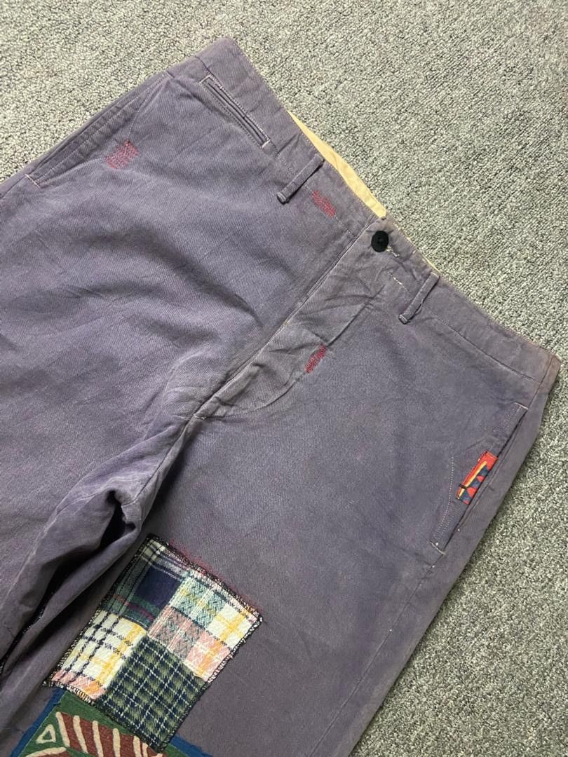 Kapital Kapital Japanese Brand Unique Patchwork Pants (185) Size US 35 - 19 Thumbnail