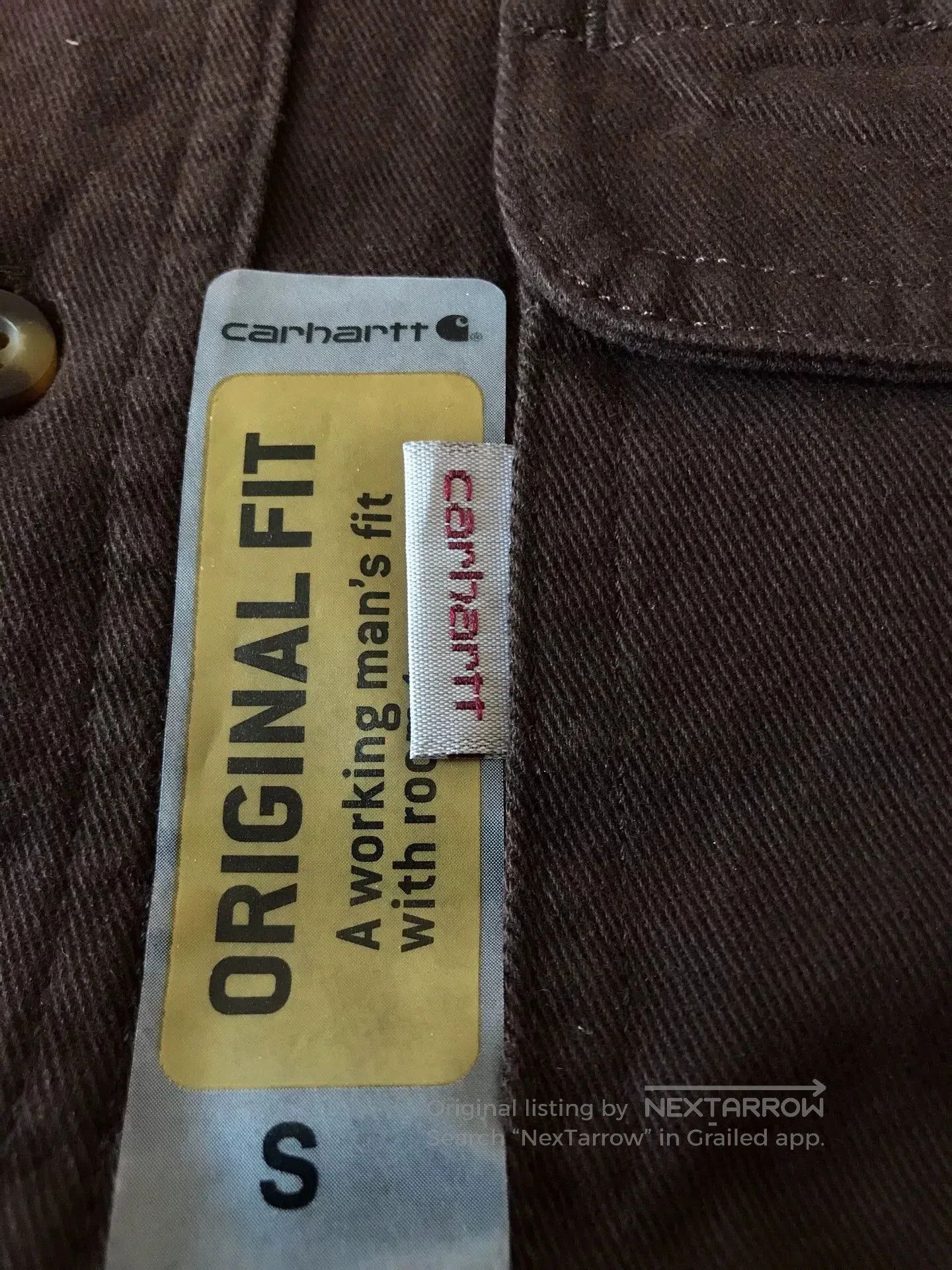 Carhartt Carhartt S09 DKB Heavy Work Shirt. Size US S / EU 44-46 / 1 - 5 Thumbnail