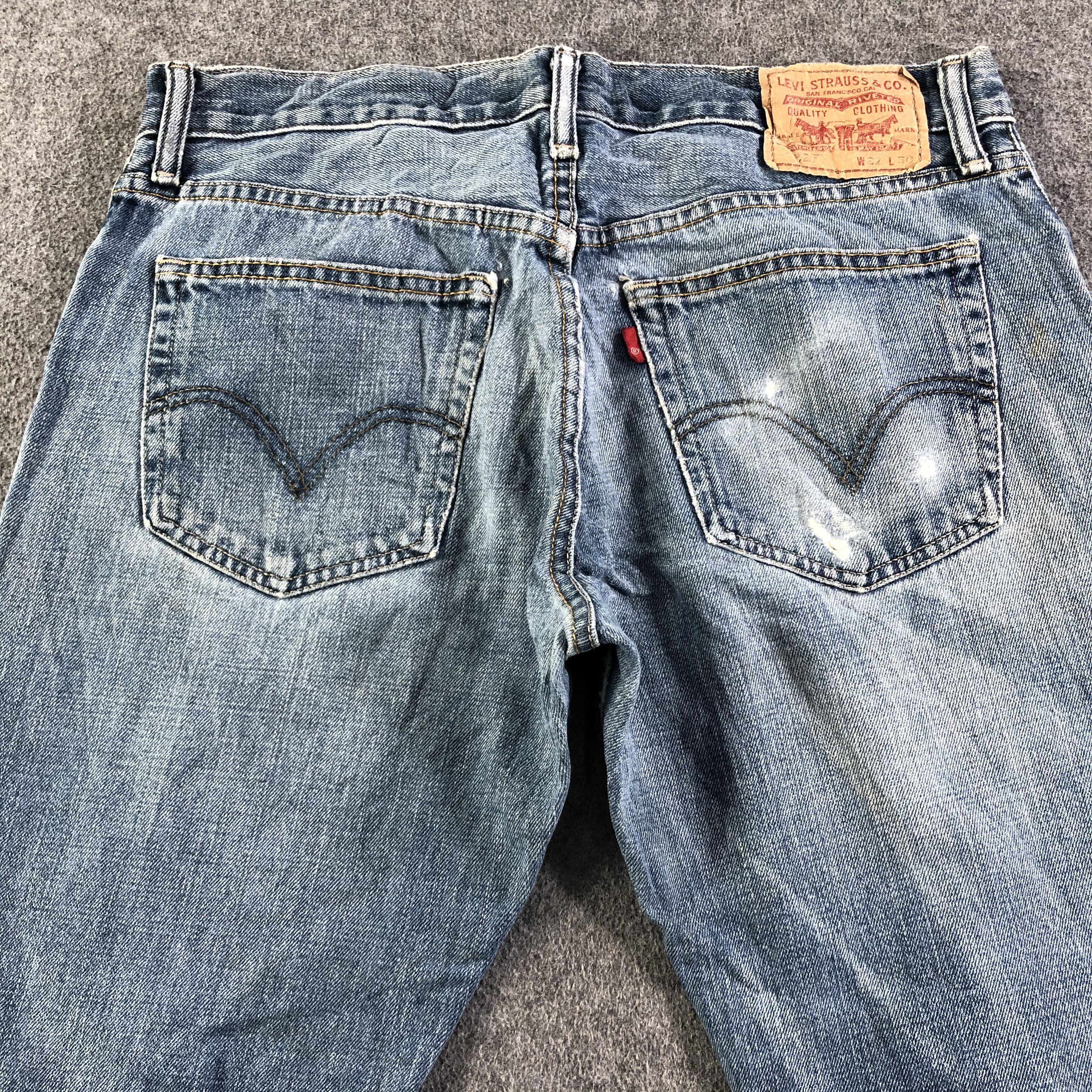 Levi's Vintage Blue Wash Levis 527 Flare Jeans-J3149 Size US 34 / EU 50 - 4 Thumbnail