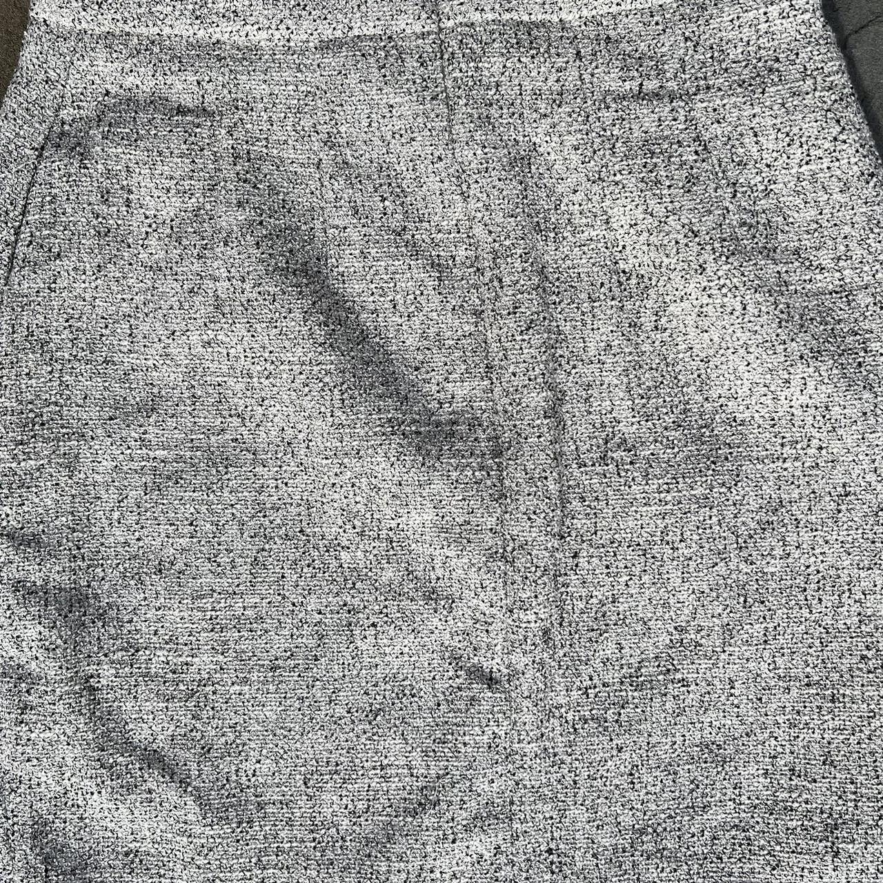 H&M NWT Light Grey Heather Knit Mini Skirt Size 27" / US 4 / IT 40 - 5 Thumbnail