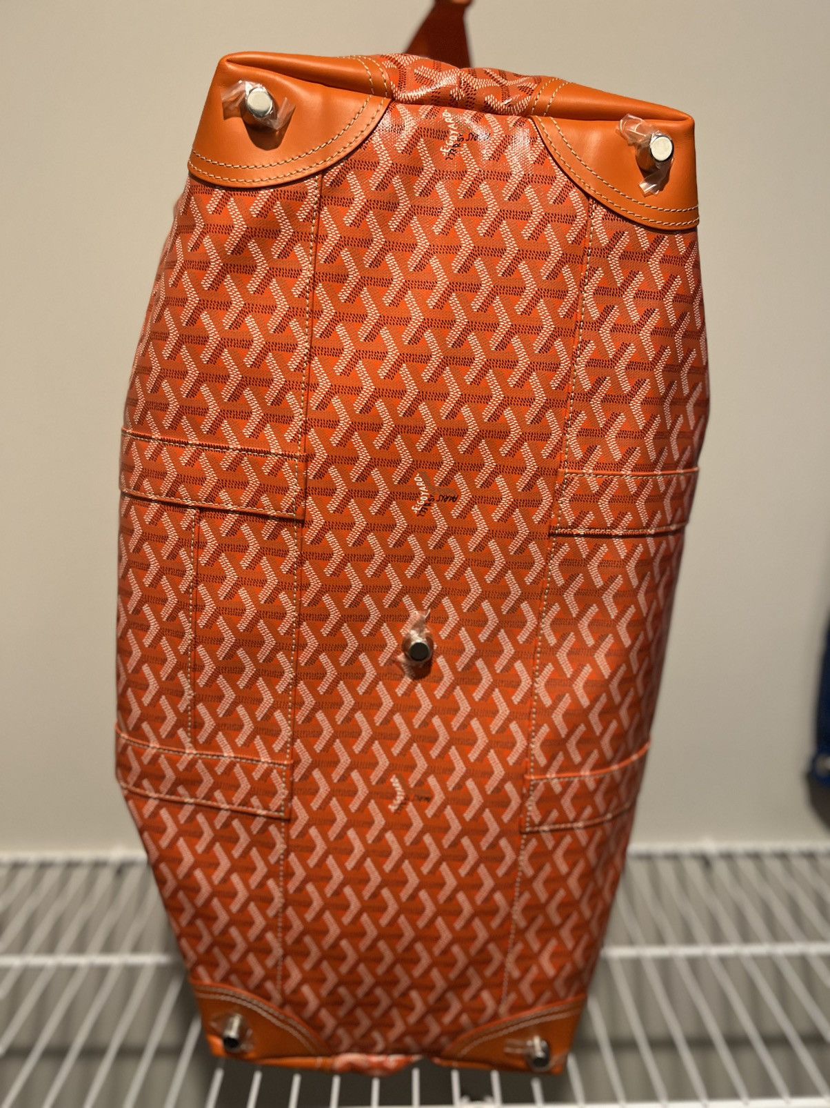 Goyard Goyard Bowling 55 MTO*ORANGE Size ONE SIZE - 8 Thumbnail