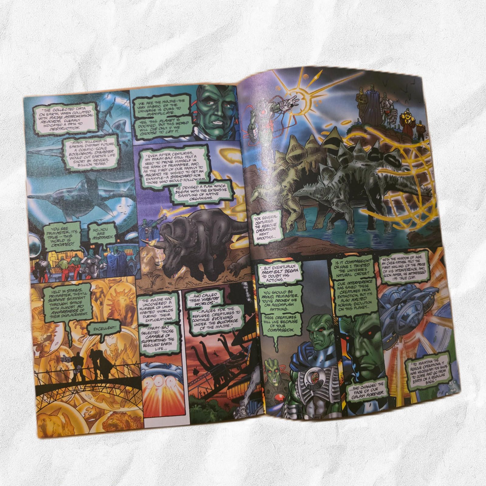 Other Primortals #1 NM 1995 Leonard Nimoy Tekno Comic (C) Size ONE SIZE - 3 Thumbnail