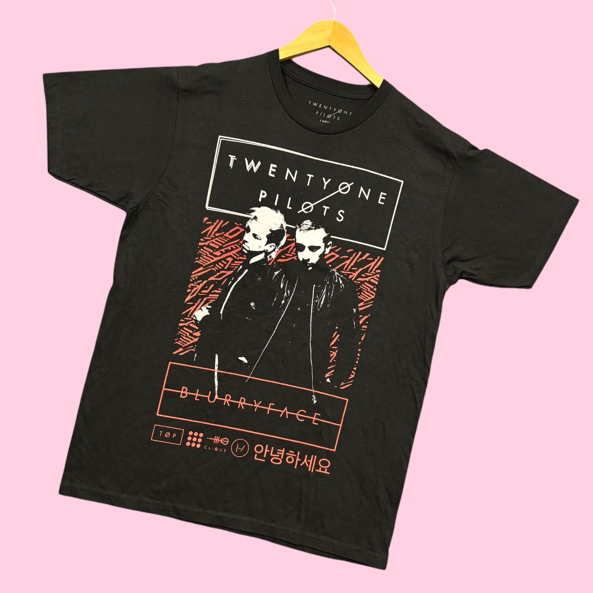Band Tees Twenty One Pilots Blurryface Skeleton Clique Rock Tee L Size US L / EU 52-54 / 3 - 3 Thumbnail
