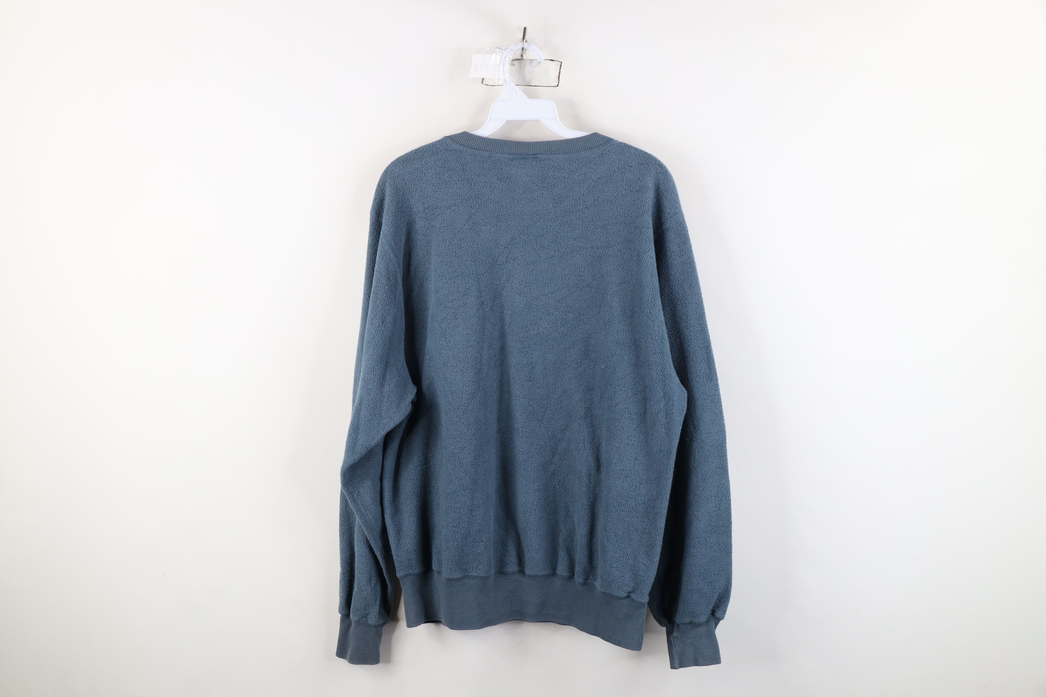 Champion Vintage 90s Champion Spell Reverse Fleece Sweatshirt Teal Size US M / EU 48-50 / 2 - 10 Thumbnail