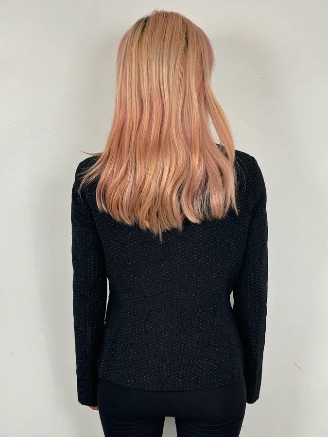 Alexander McQueen 2000s Alexander McQueen Black Wool Studded Blazer Size S / US 4 / IT 40 - 3 Thumbnail