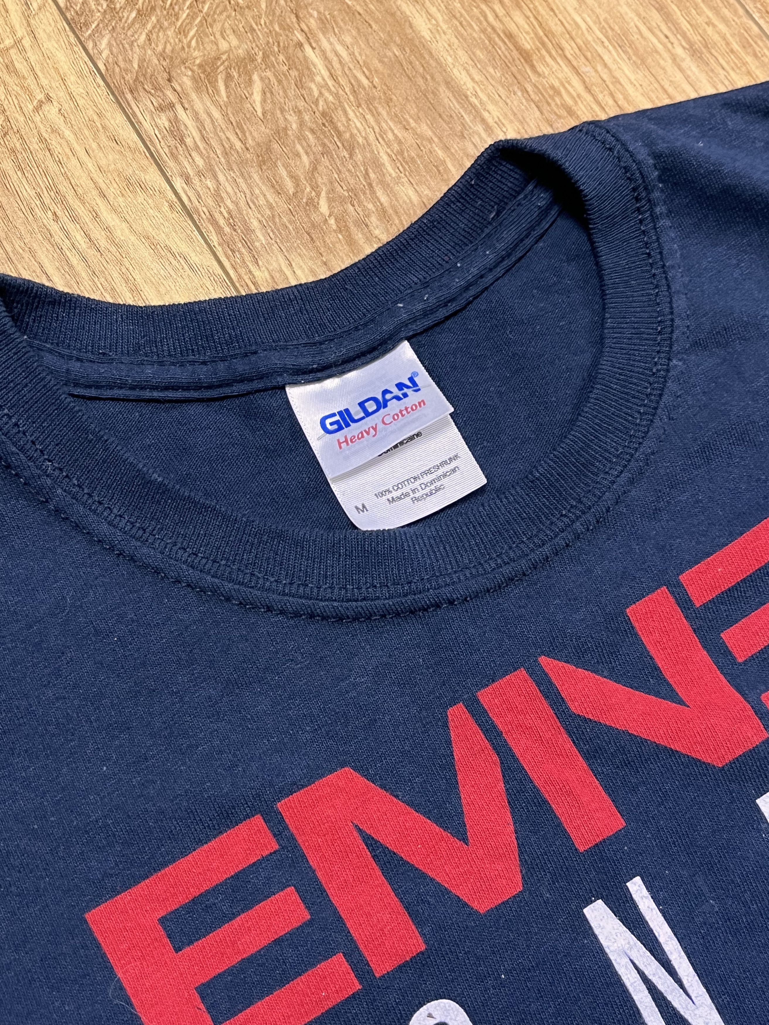 Rap Tees × Vintage Eminem Concert Tour London 2014 T-shirt Size US M / EU 48-50 / 2 - 2 Thumbnail