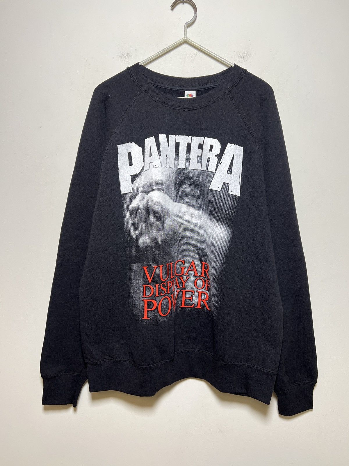 Band Tees Vintage Pantera “Vulgar Display of Power” crewneck in black Size US XL / EU 56 / 4 - 2 Thumbnail