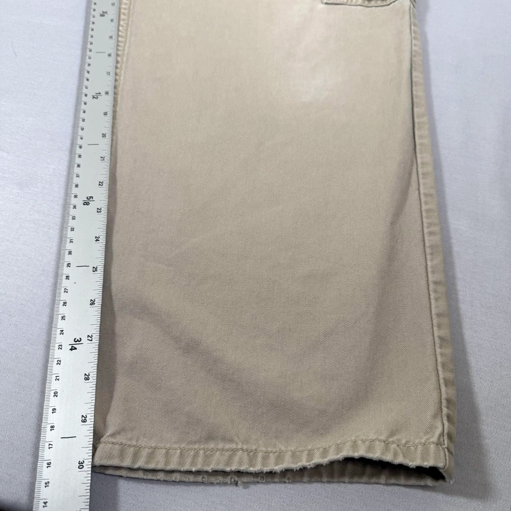 Levi's VINTAGE Levi's L2 Khakis Cargo Pants Mens 36x32 Beige Straight Leg 90s Grunge Y2K Baggy Loose Cargo Pockets Jeans Workwear Shirt? Size US 36 / EU 52 - 7 Thumbnail