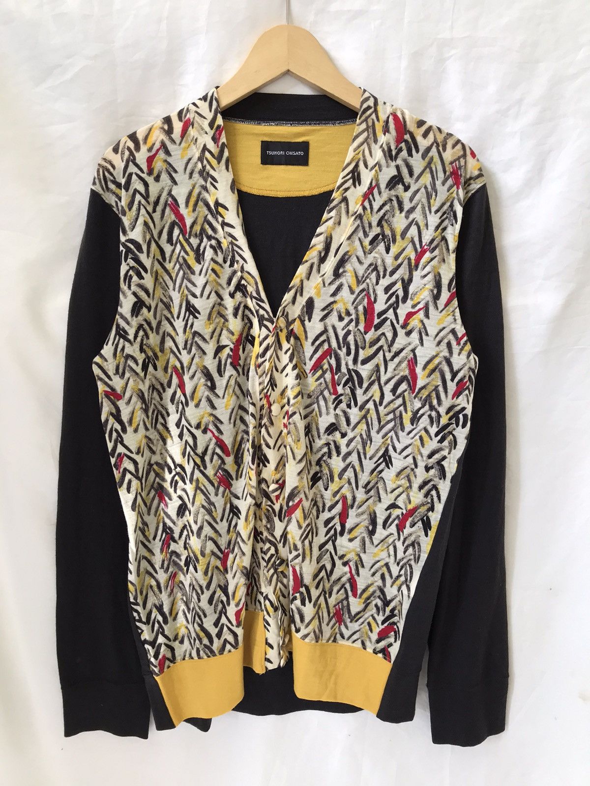 image of Issey Miyake Art Cardigan, Men's (Size Medium)