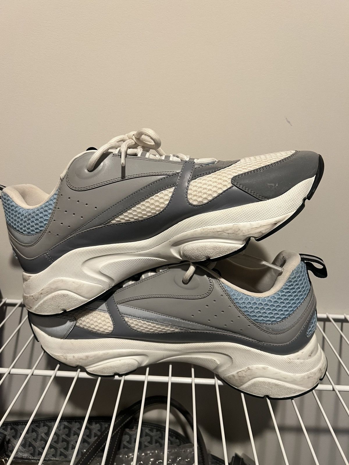Dior Dior B22 white sky blue Size US 14 / EU 47 - 4 Thumbnail