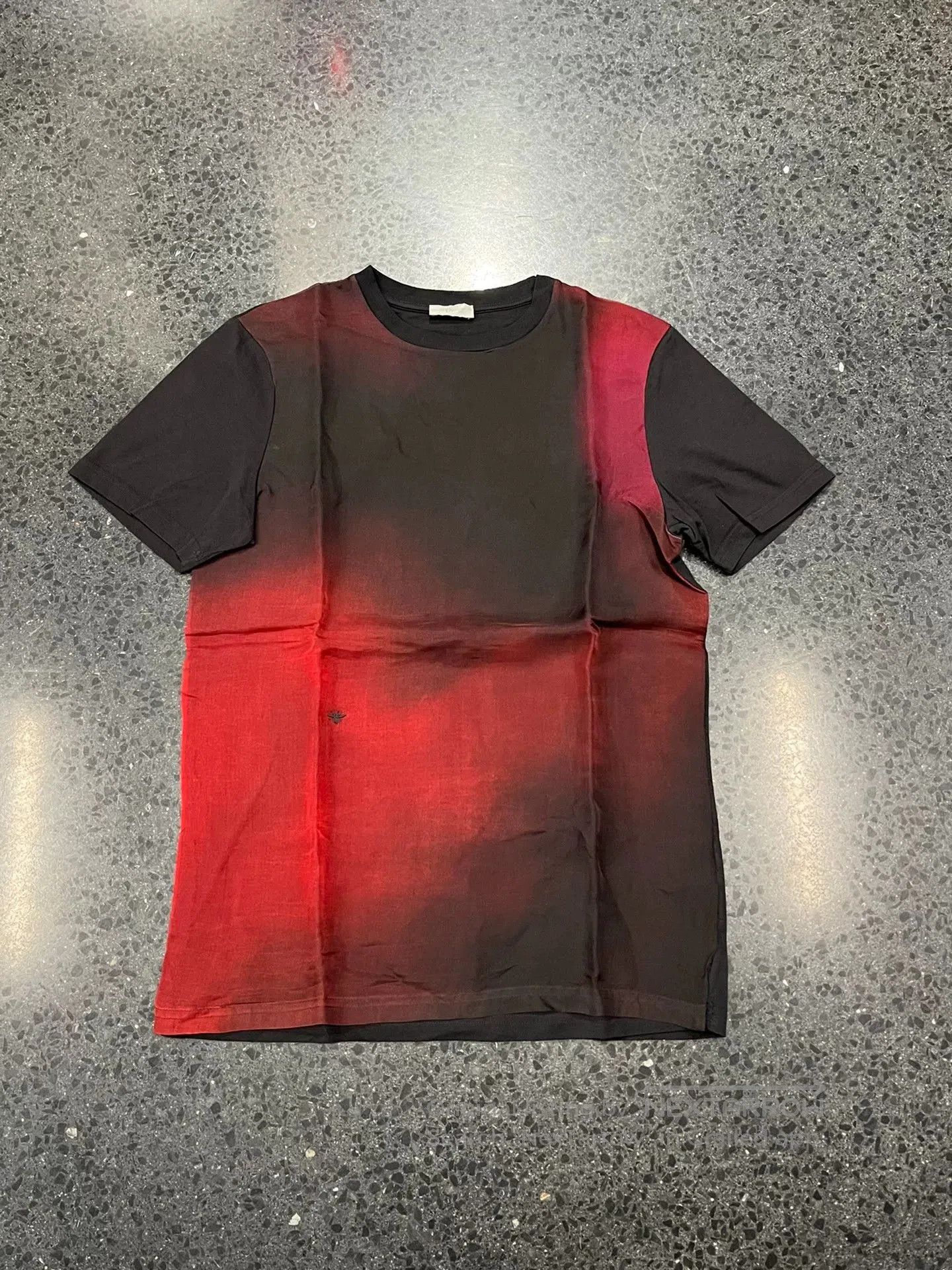 Dior Bee Black Red Short Sleeve.