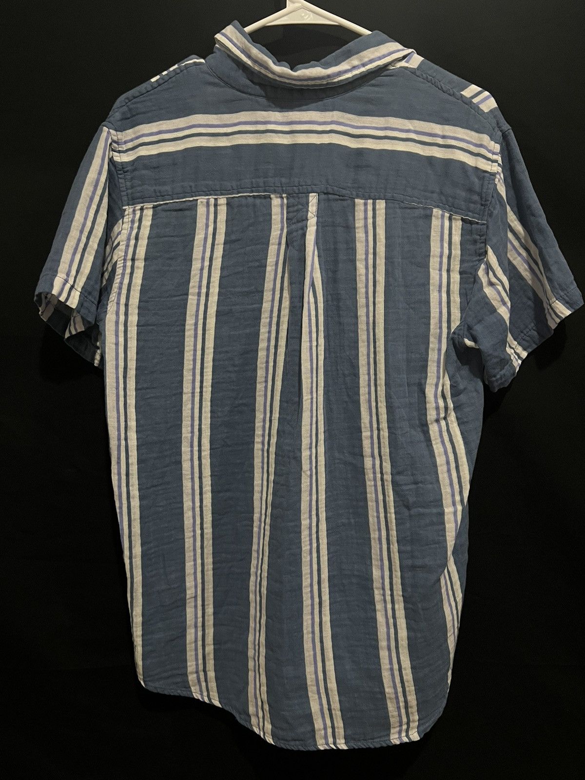 Pacsun Pacsun Blue Striped Button Up Shirt - M Size US M / EU 48-50 / 2 - 2 Thumbnail