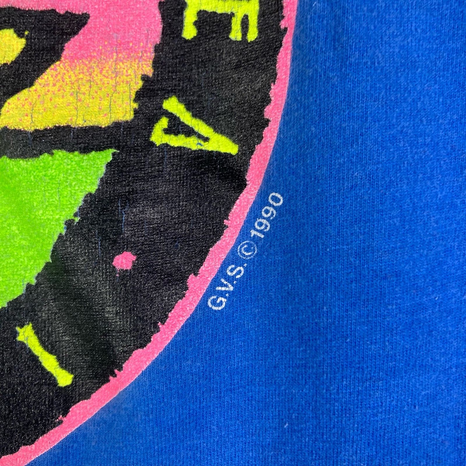 Hanes Waimea Hawaii Vintage Shirt 90s Mens Blue Adult Graphic XL Size US XL / EU 56 / 4 - 10 Thumbnail