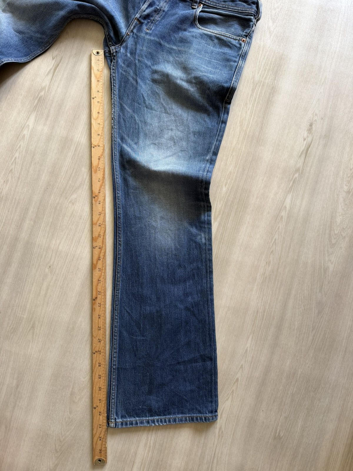 Diesel Diesel Jeans Zatiny Bootcut Denim Sz 36x34 *36x33 Size US 36 / EU 52 - 5 Thumbnail