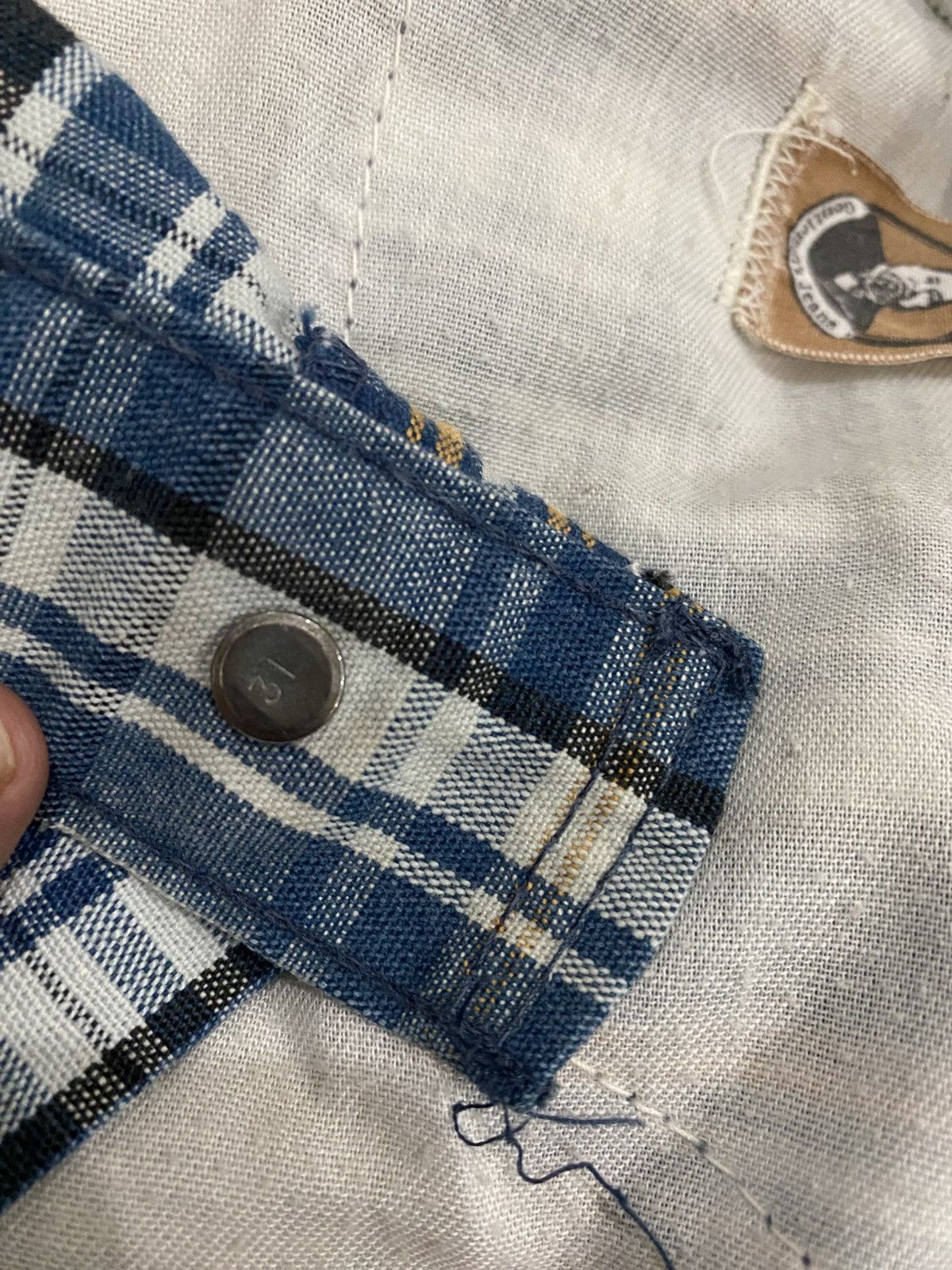 Levi's 70s Levis Big E Sta Prest Pants Size US 34 / EU 50 - 4 Thumbnail