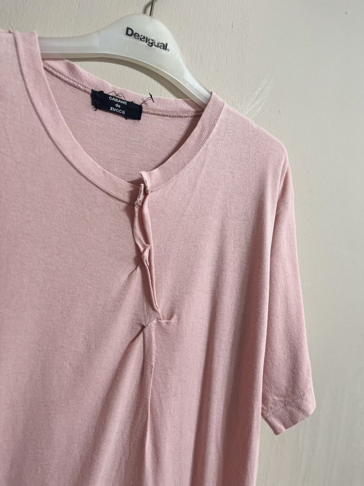 CABANE de ZUCCa Vintage Cabane de zucca issey miyake destructive shirt Size US M / EU 48-50 / 2 - 4 Thumbnail