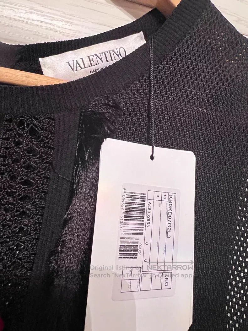 Valentino Valentino Main line black knitted sundress Size L / US 10 / IT 46 - 4 Thumbnail