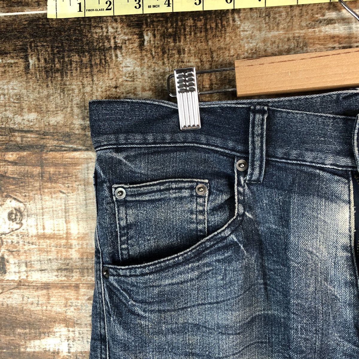 semanticdesign Semantic Design Blue Multipocket denim Pants #A2169 Size US 32 / EU 48 - 7 Thumbnail