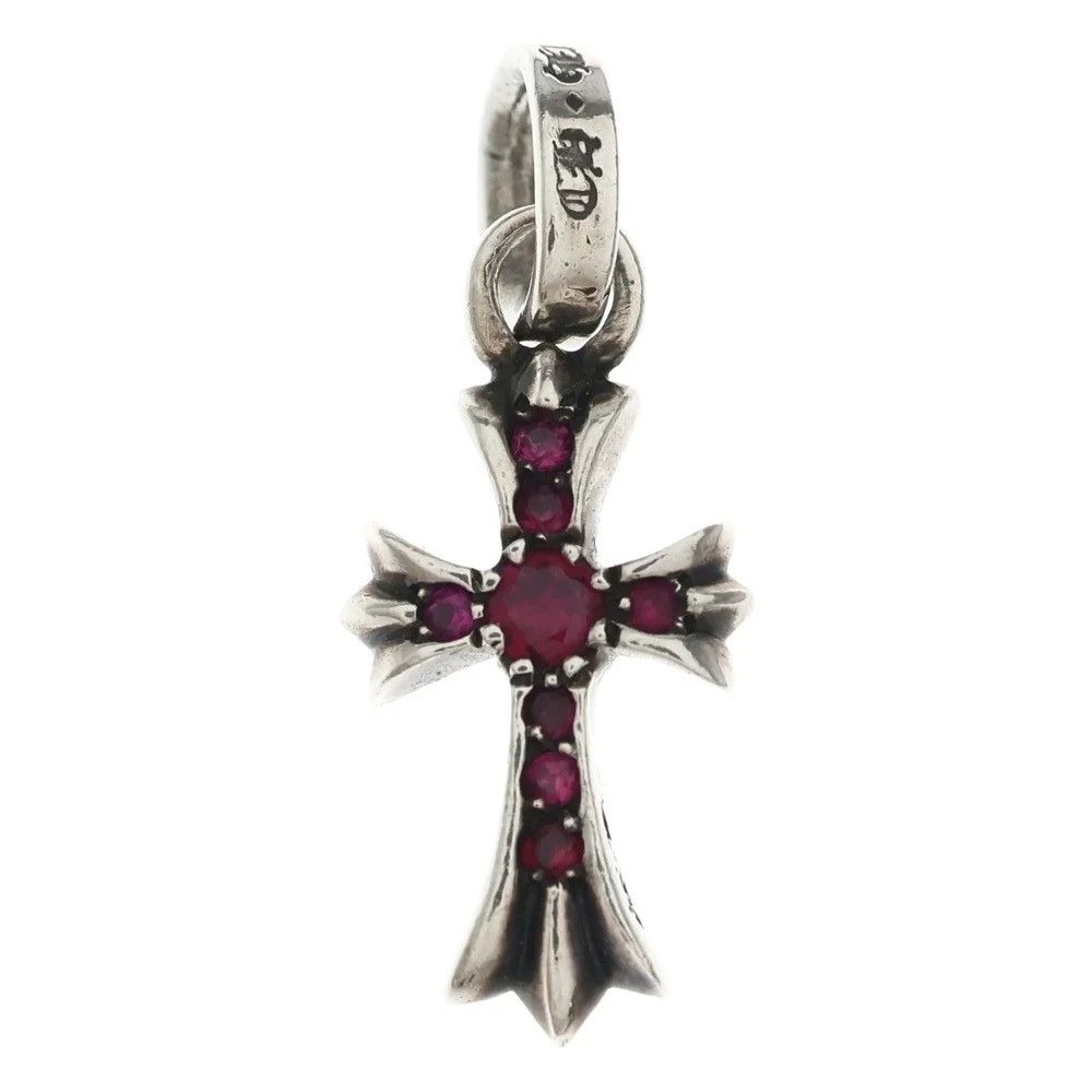Chrome Hearts Chrome Hearts Baby Fat Ruby Charm Necklace Size ONE SIZE - 1 Thumbnail