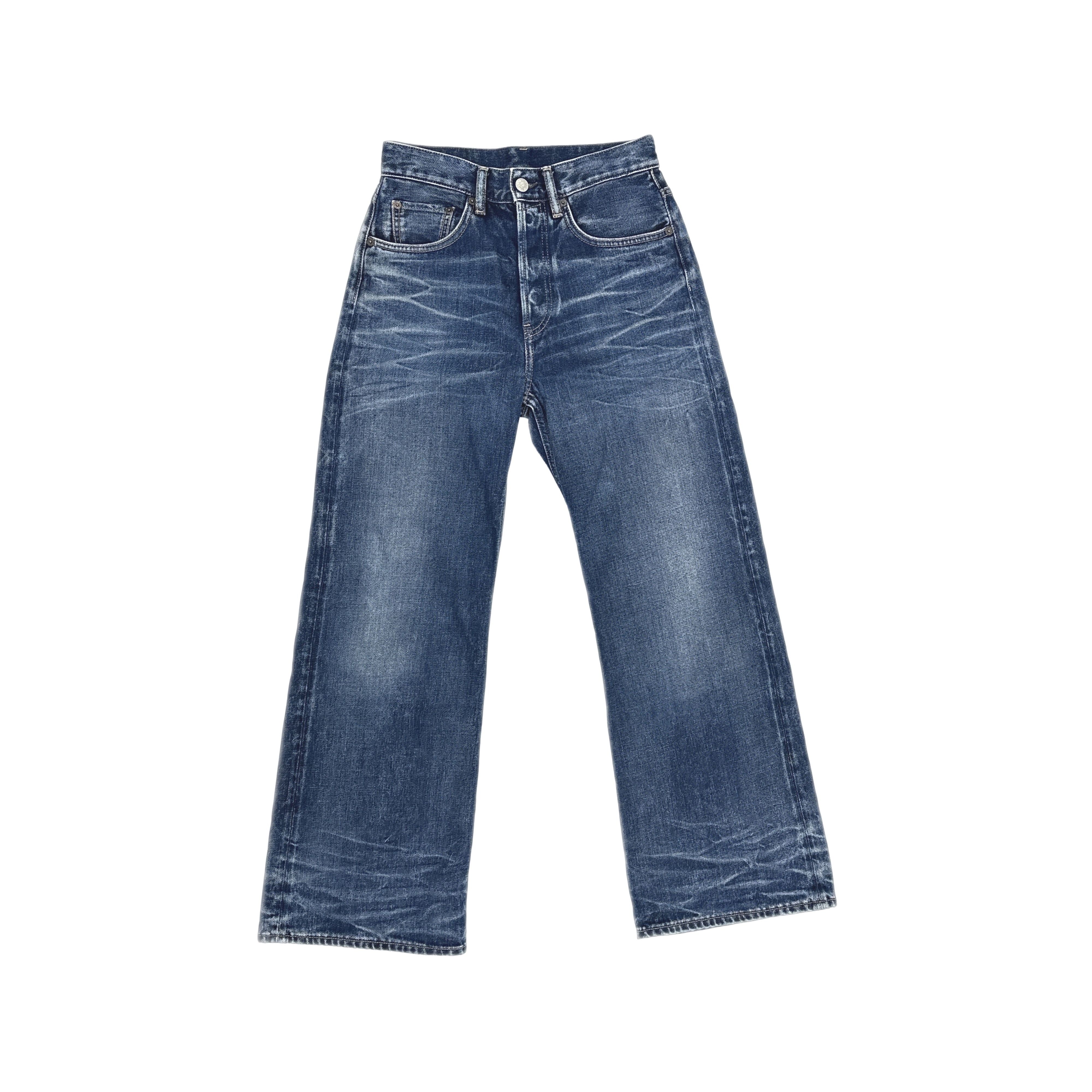 Acne Studios Acne Studios Distressed Wide Leg Jeans 25 Size 25" / US 0 / IT 36 - 1 Thumbnail