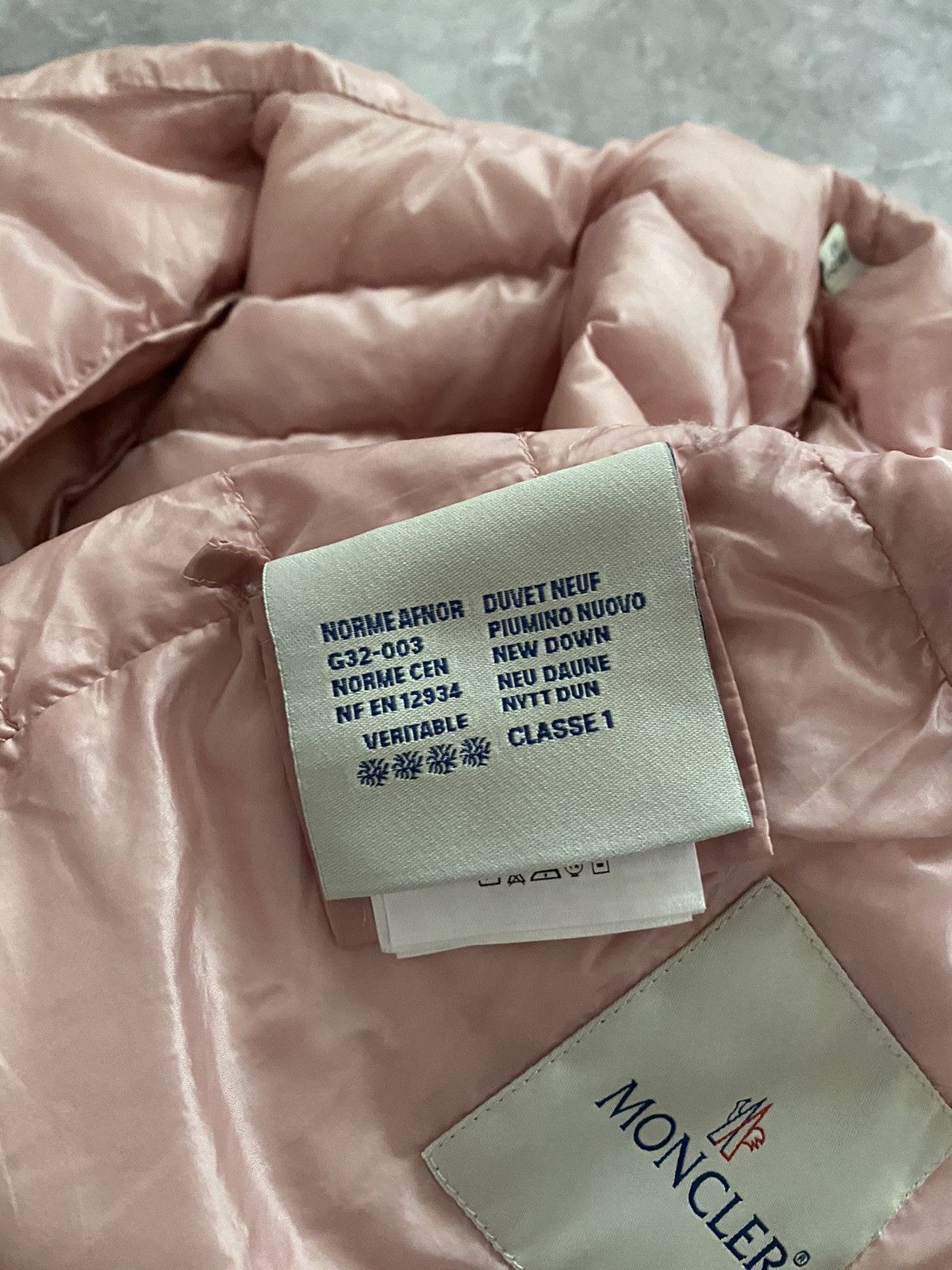 Designer × Moncler Rare Moncler Kids Girls Down Lightweight Jacket Pink Puffer Size XXS / US 00 / IT 34 - 13 Thumbnail