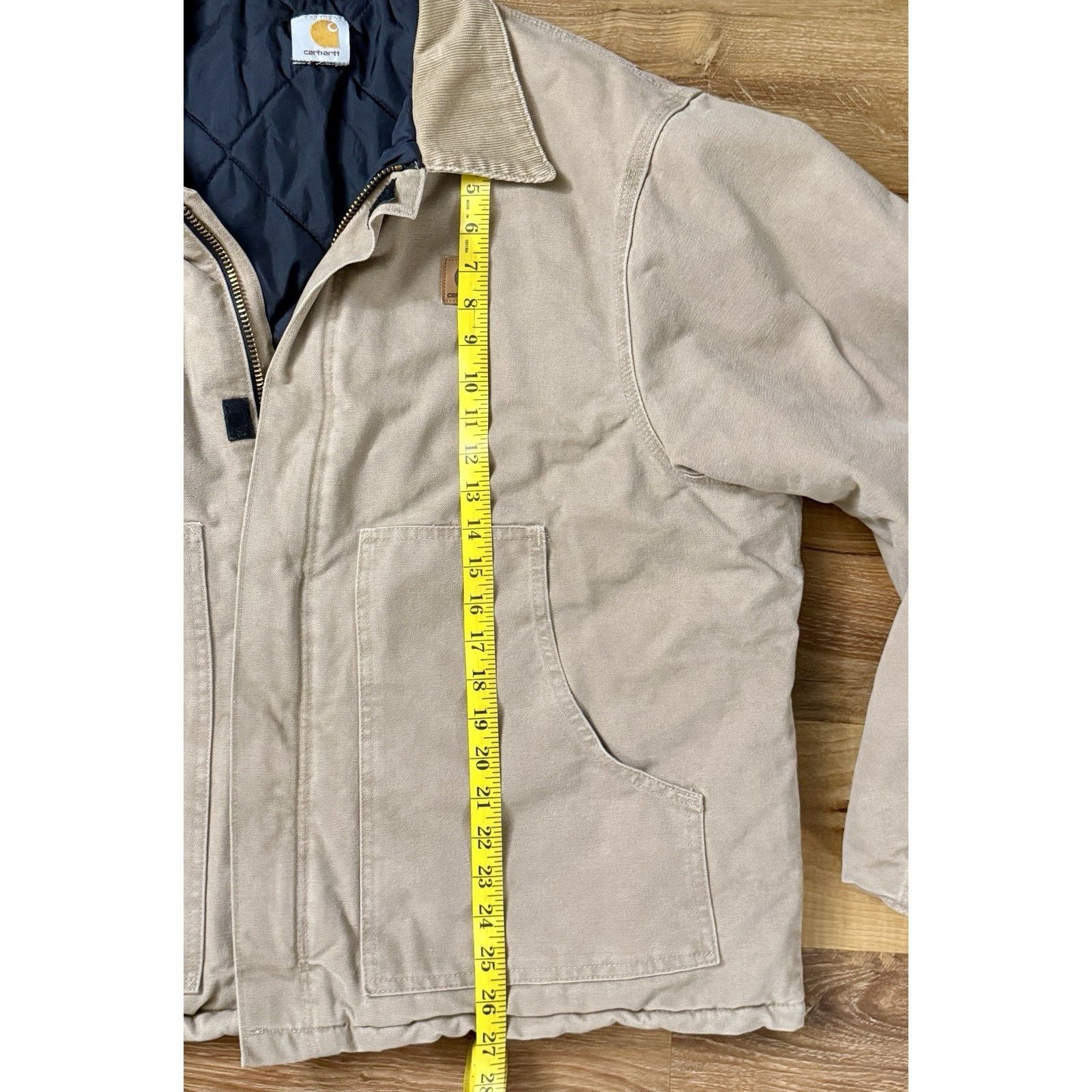 Carhartt Vintage Carhartt Traditional Corduroy Collared Canvas Jacket Size US XL / EU 56 / 4 - 4 Thumbnail