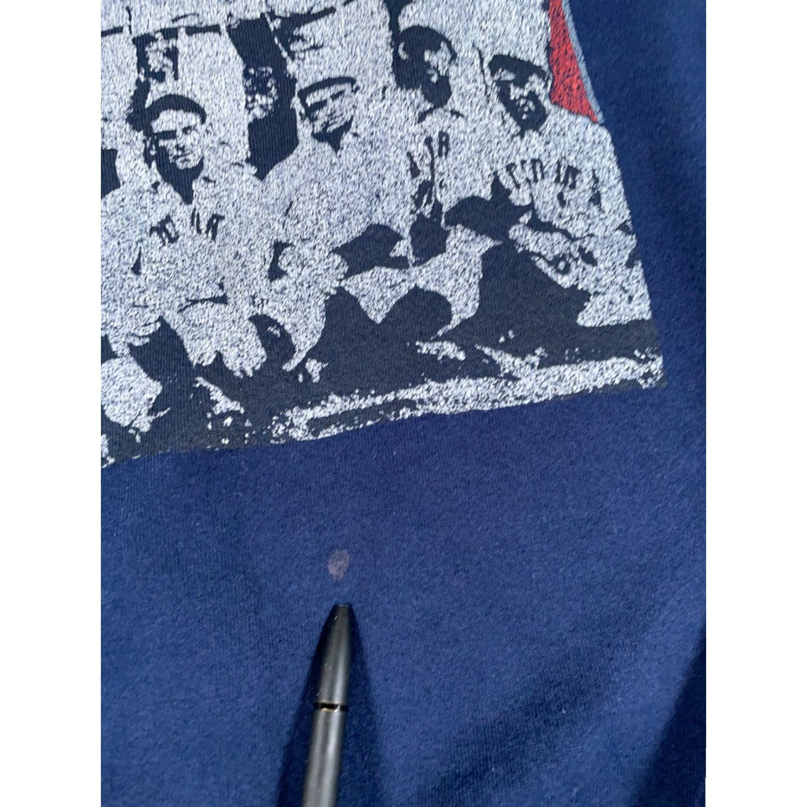 Vintage VTG 90s USA Baseball Sweatshirt Adult Large XL Blue Big Print Retro Sports Mens Size US L / EU 52-54 / 3 - 3 Thumbnail