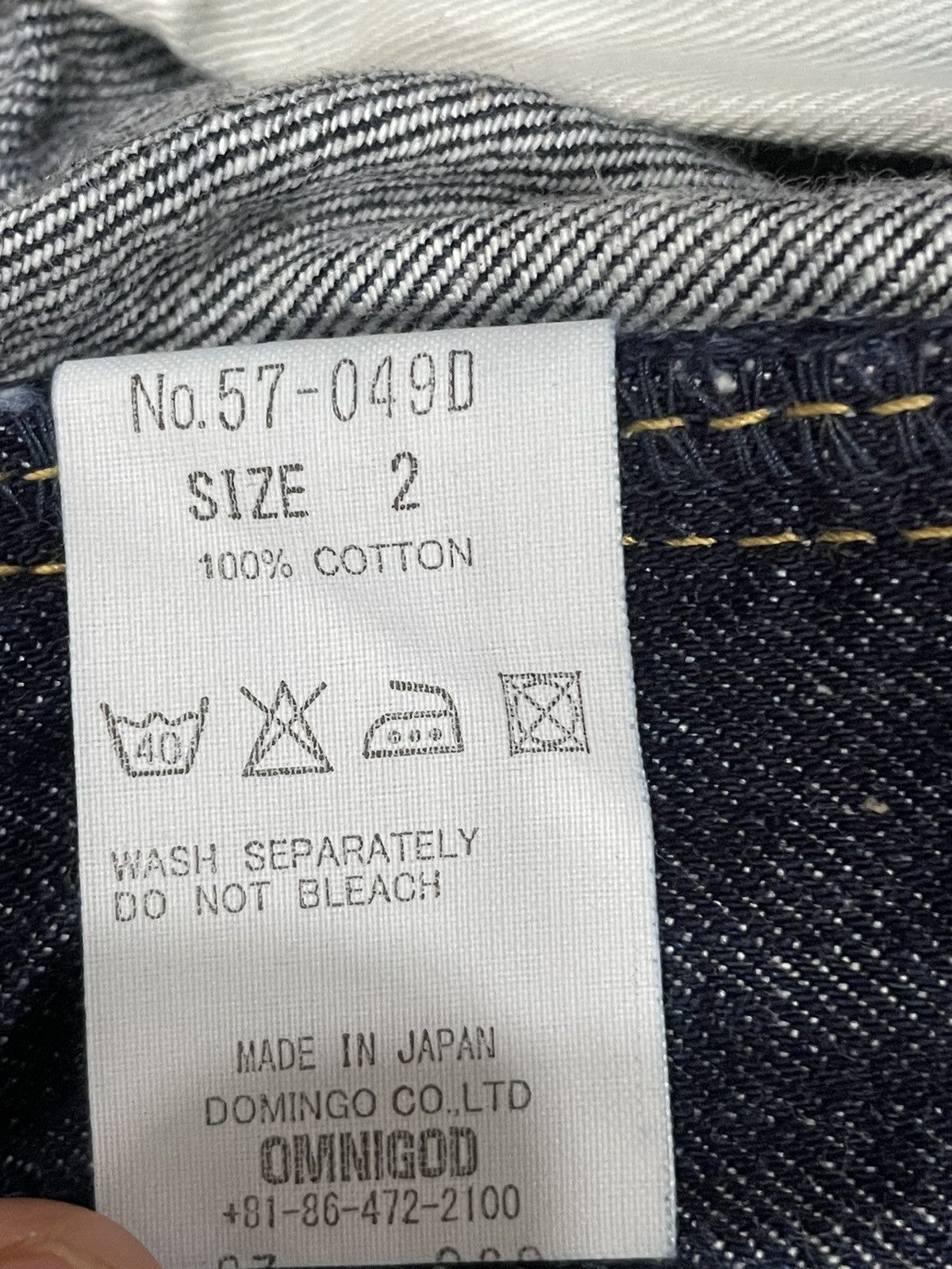 OMNIGOD Omnigod Denim Mini Skirt Size 30" / US 8 / IT 44 - 5 Thumbnail