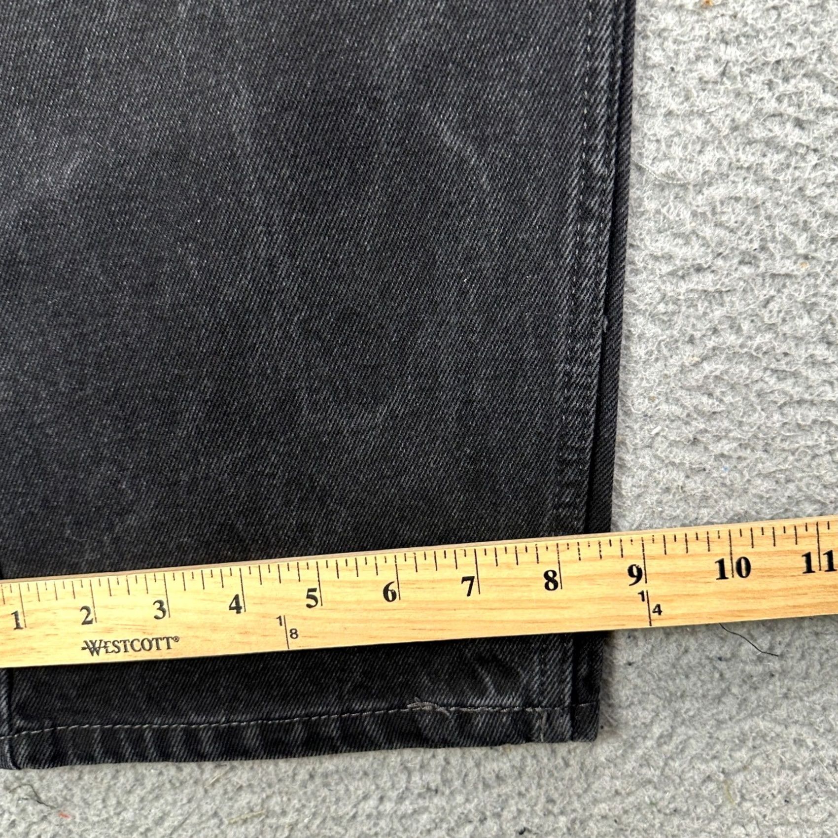 Levi's Levi's 505 Jeans Straight Mens 38X30 Black Dark Wash Red Tab 5 Pockets Denim Size US 38 / EU 54 - 7 Thumbnail