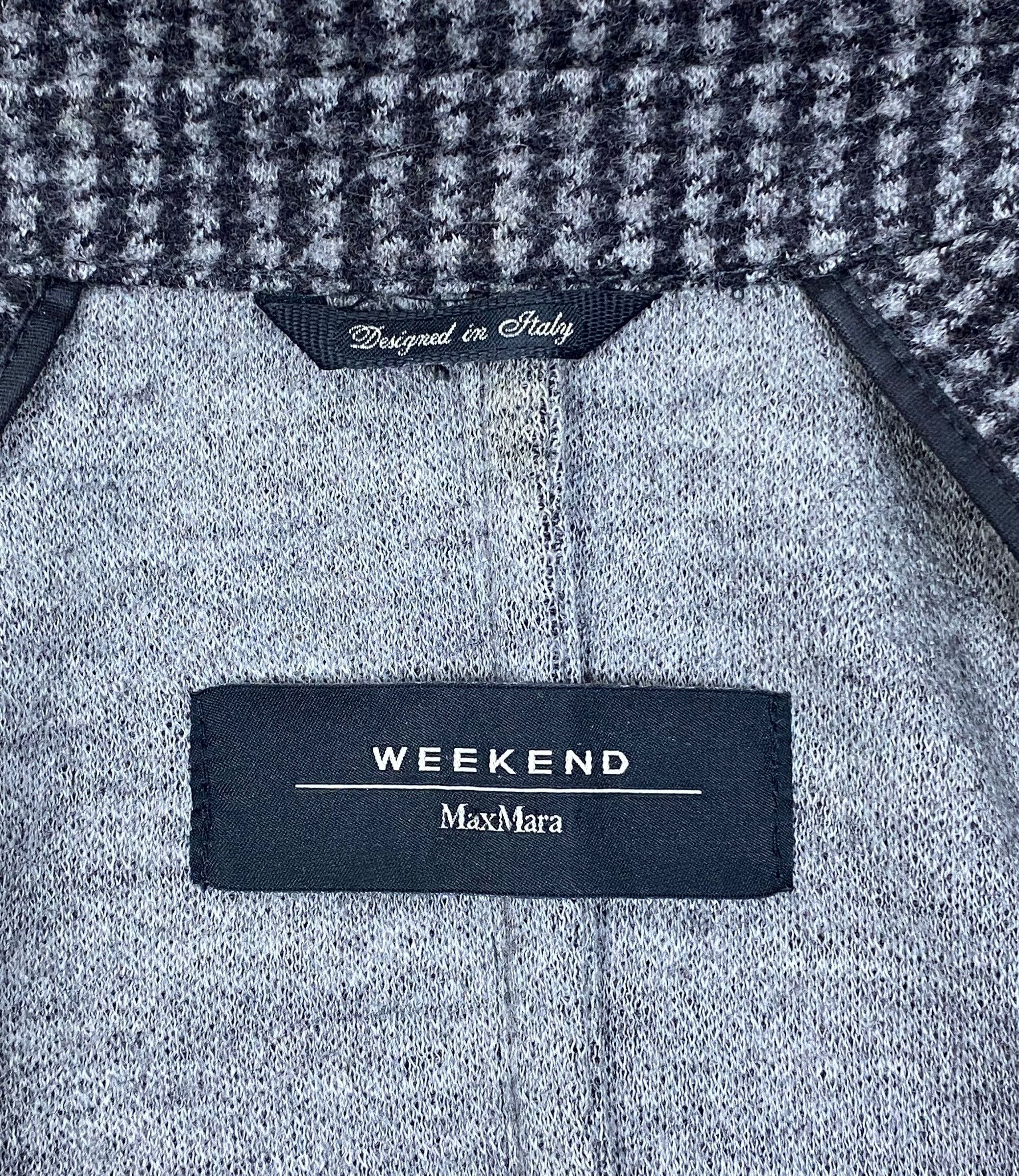 Weekend Max Mara Weekend Max Mara Wool Hahnentritt Blazer Jacket size US 6 Size M / US 6-8 / IT 42-44 - 8 Thumbnail