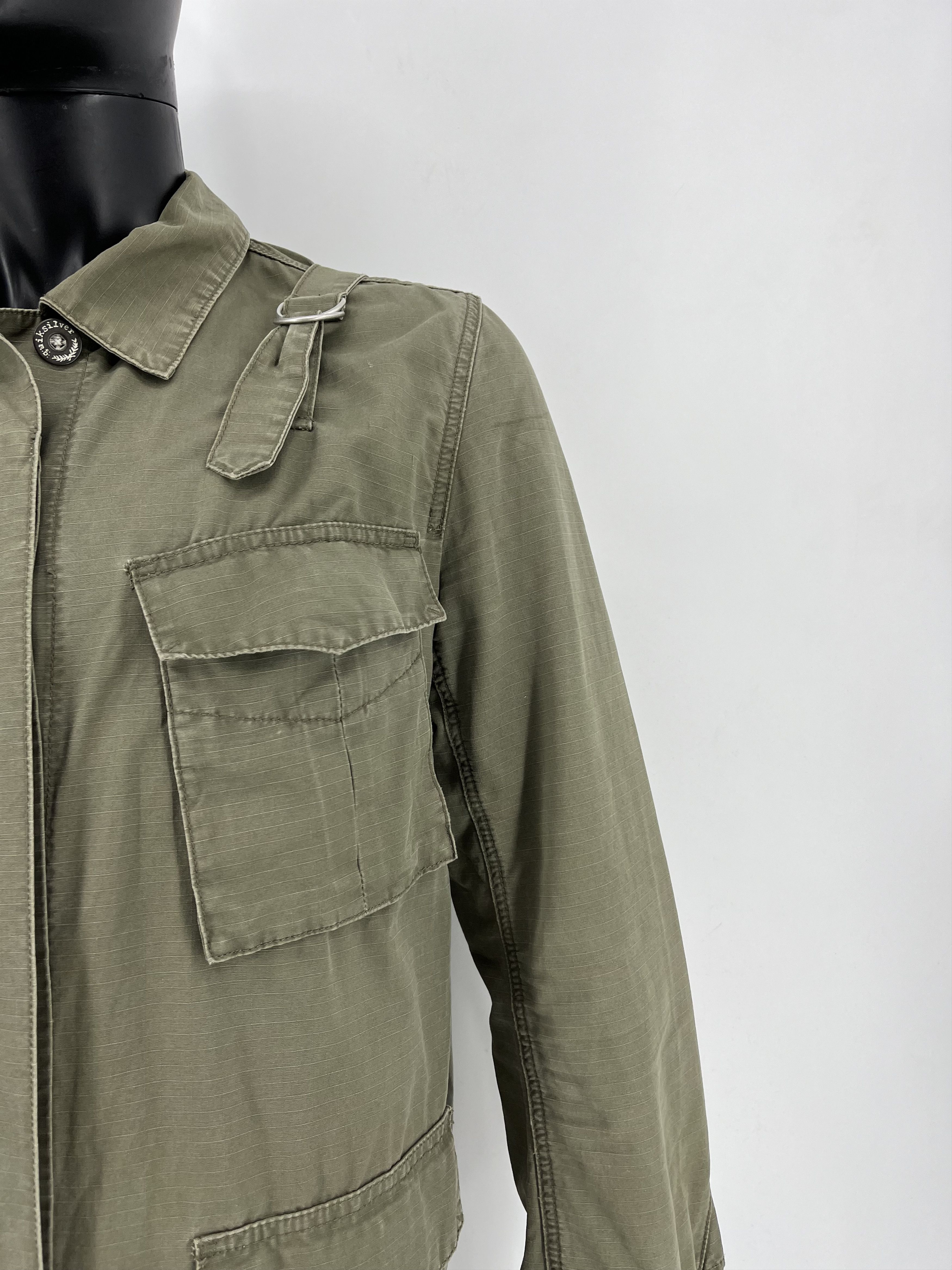 Quiksilver Vintage RARE Quiksilver Military Buttons Up Size US L / EU 52-54 / 3 - 3 Thumbnail