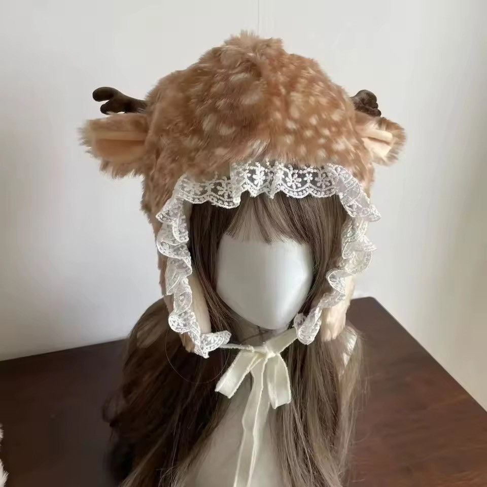 Other Faux Fur Cute Trapper Cosplay Costume Winter Hat | Grailed