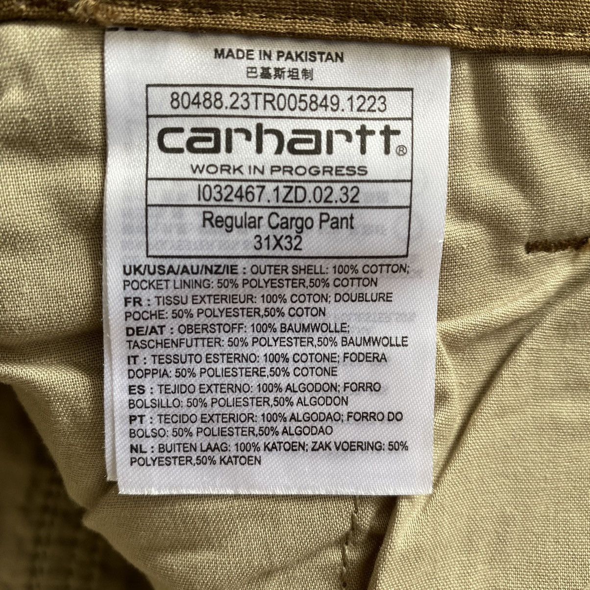 Carhartt Carhartt Regular Cargo Pants Brown Size US 31 - 4 Thumbnail