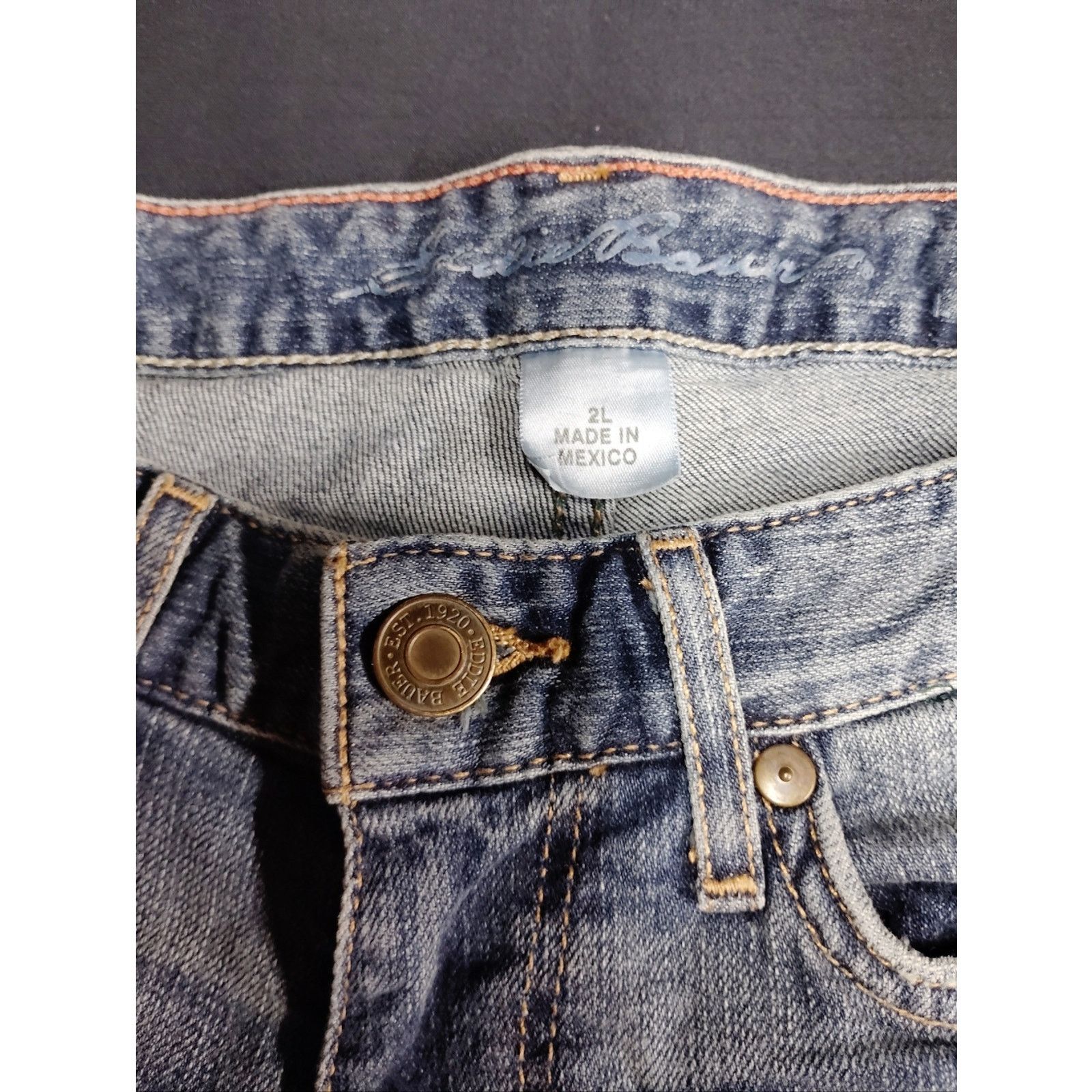 Eddie Bauer Eddie Bauer Women’s Light Wash Blue Jeans - Classic Fit Size 26" / US 2 / IT 38 - 3 Thumbnail