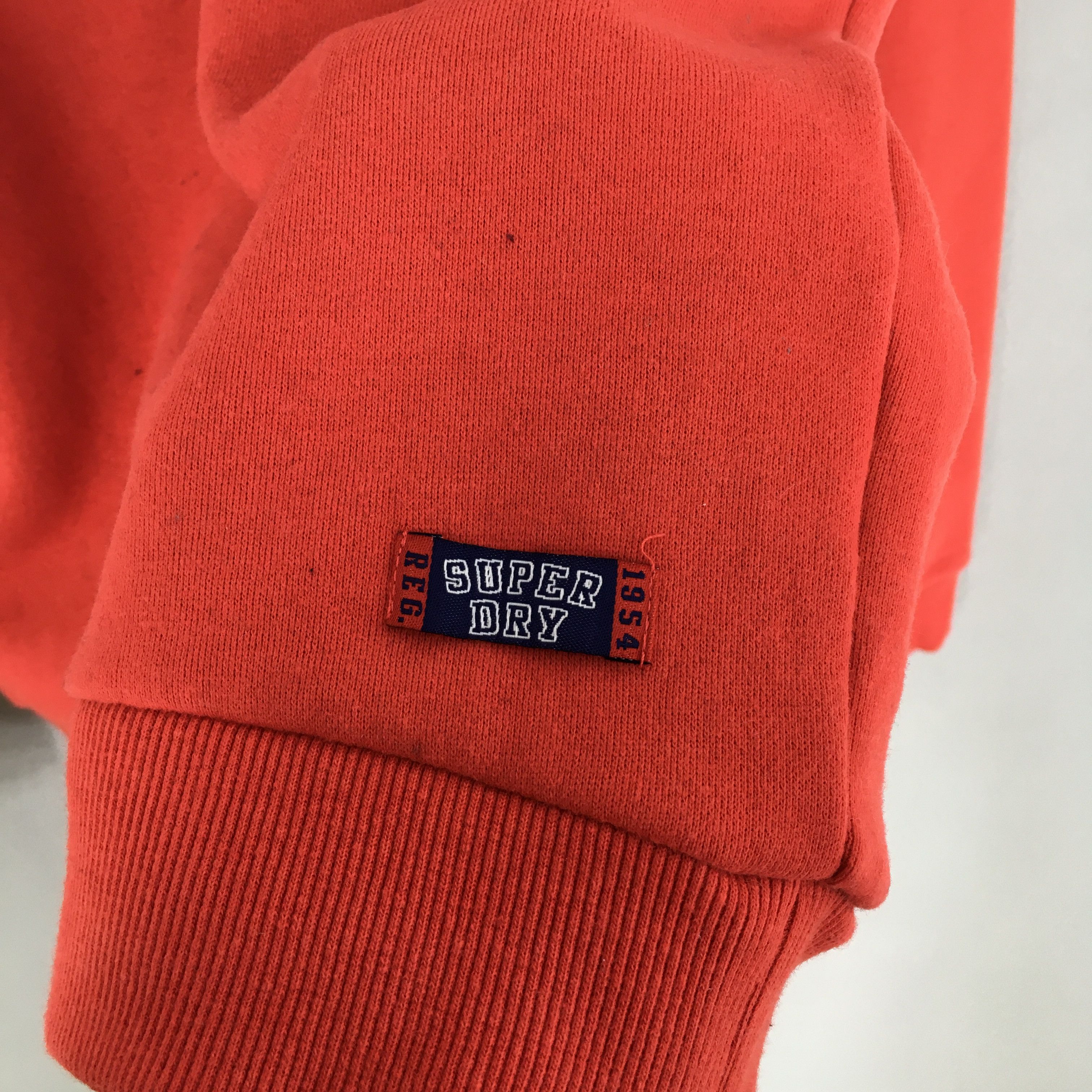 Superdry × Vintage Super Dry Red Streetwear Sweatshirt Size Small Size US S / EU 44-46 / 1 - 5 Thumbnail