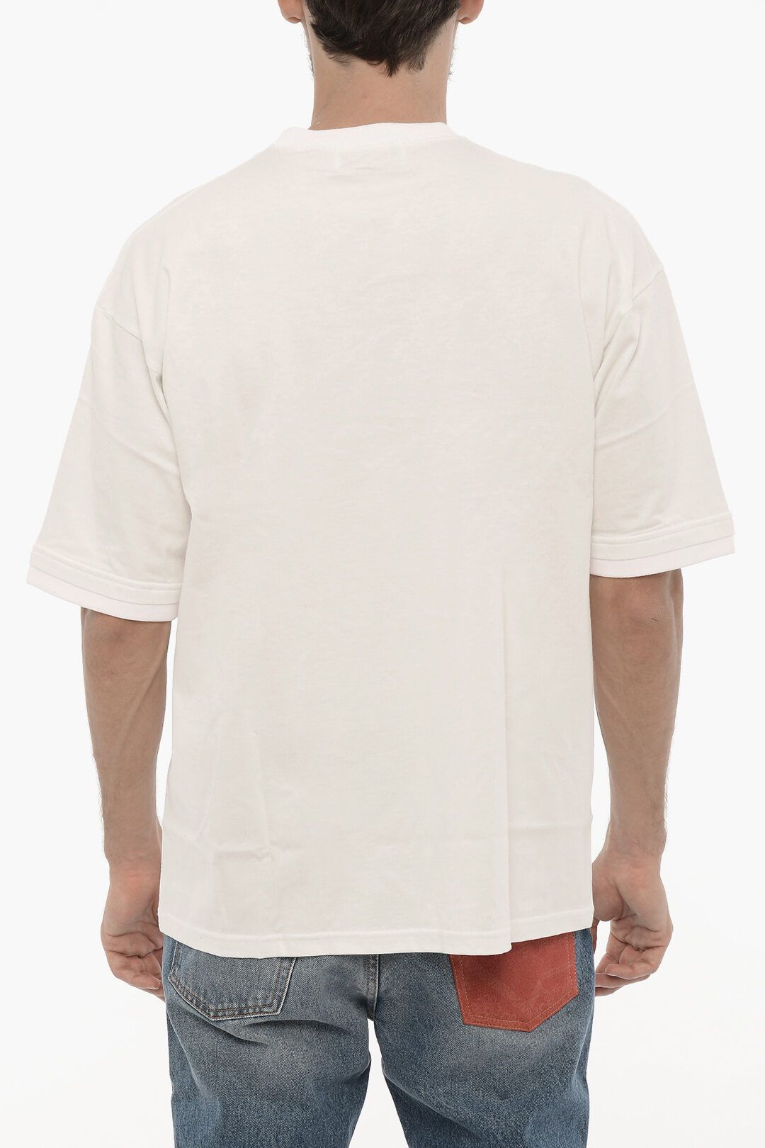 Ambush Design og1mm0925 Crewneck T-Shirt in White Size US XL / EU 56 / 4 - 2 Thumbnail