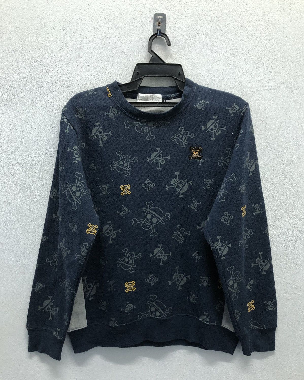 One Piece Vintage One Piece Mugiwara Pirates Logo Sweatshirt Size US M / EU 48-50 / 2 - 1 Thumbnail