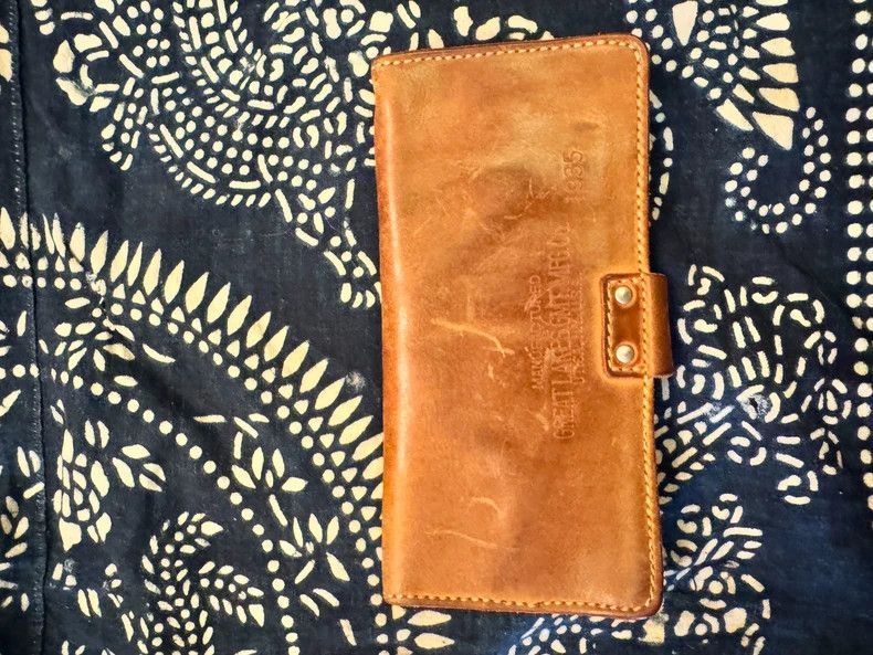 Freewheelers Freewheelers Vintage Leather Wallet - dmc Size ONE SIZE - 1 Thumbnail