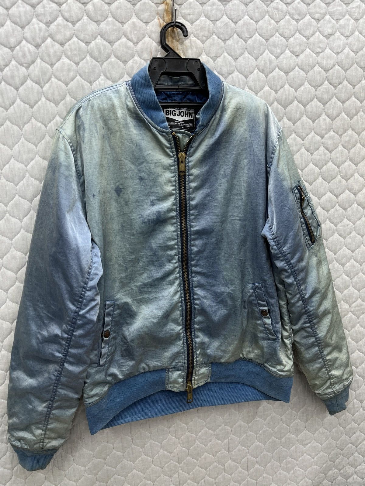 Vintage 🔥🔥🔥ARCHIVE VINTAGE SUN FADED BIG JOHN MA 1 JACKET Size US L / EU 52-54 / 3 - 2 Thumbnail