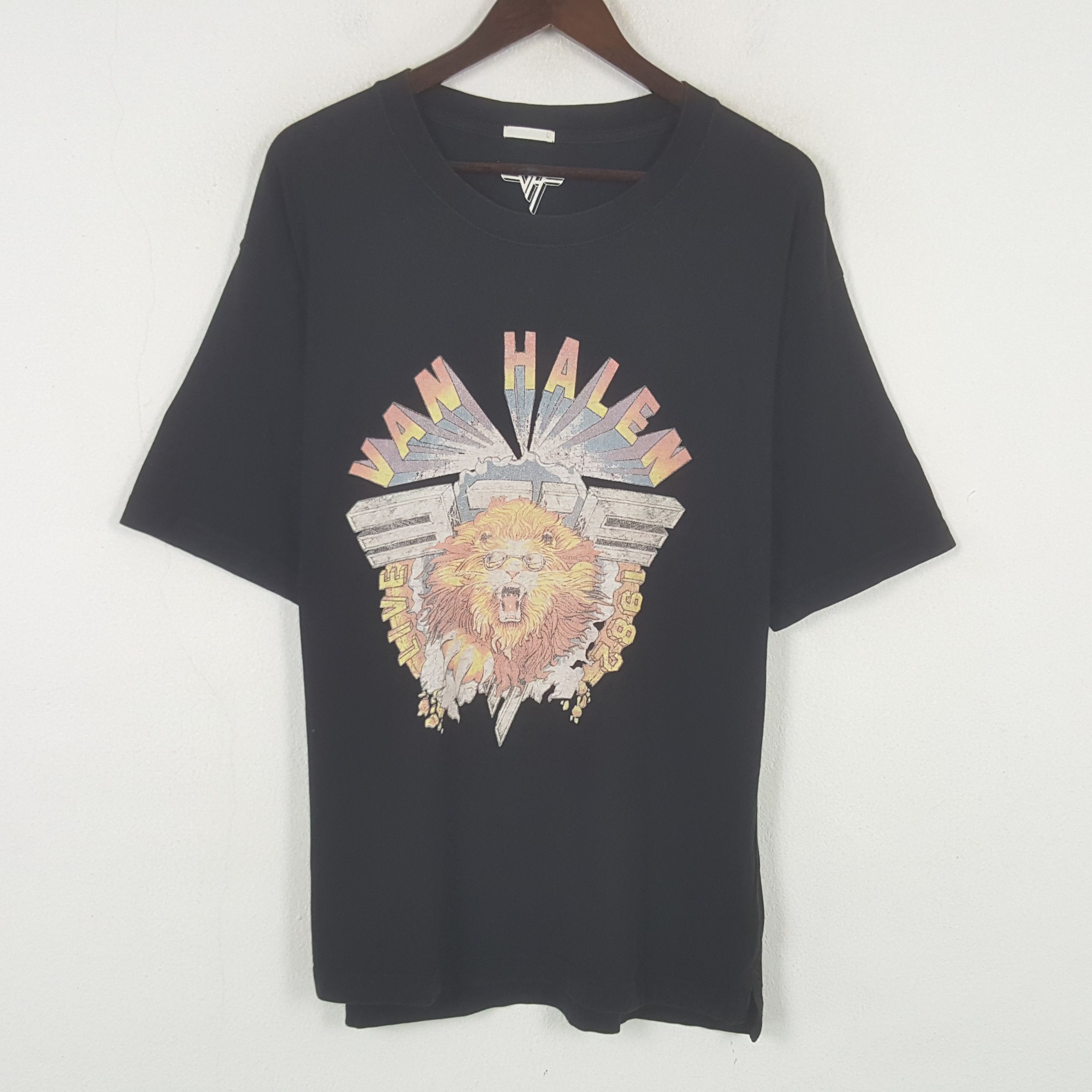 GU Vintage GU X Van Halen T-shirt Size US L / EU 52-54 / 3 - 1 Thumbnail
