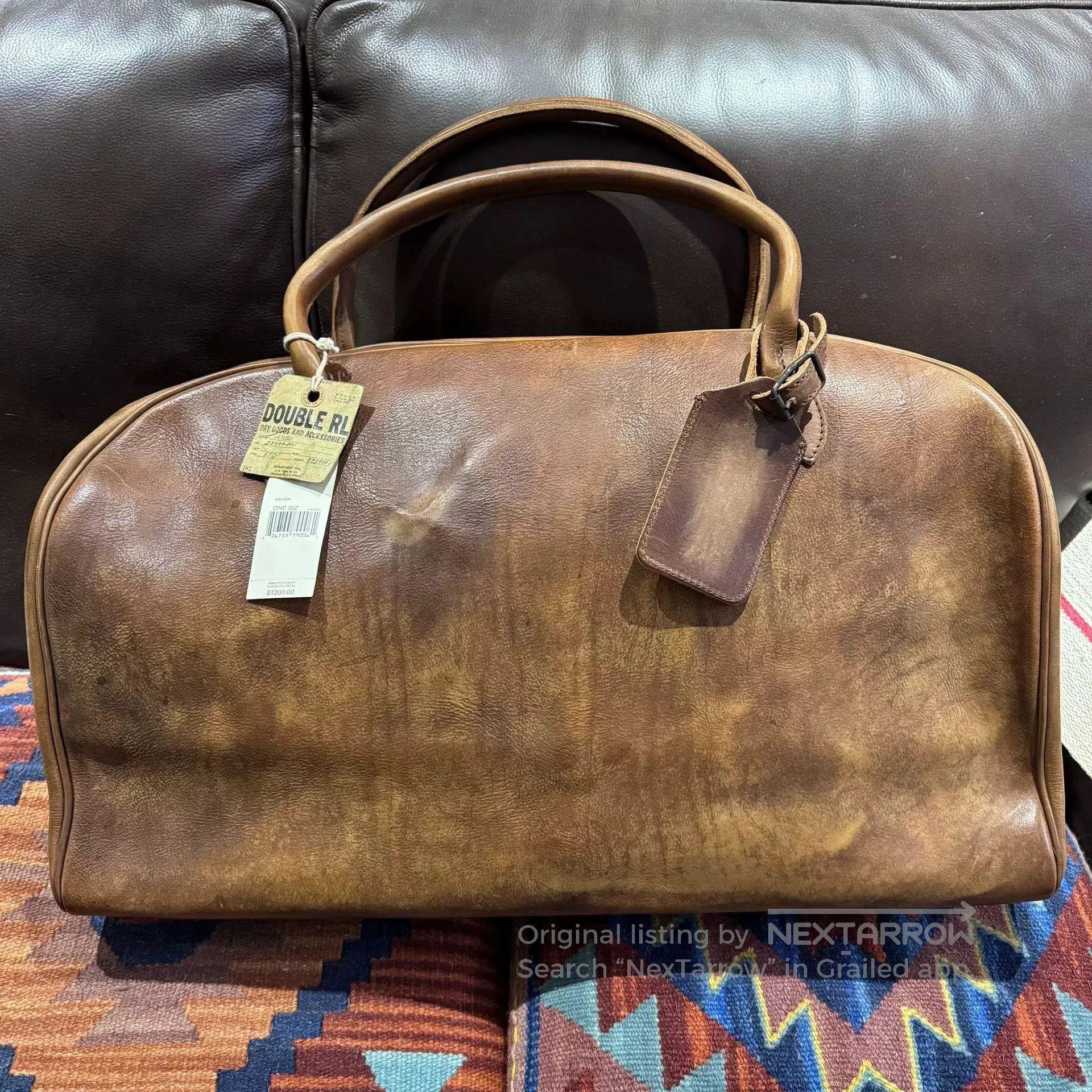 RRL Ralph Lauren RRL Ralph Lauren Double RL Travel Bag. Size ONE SIZE - 1 Thumbnail