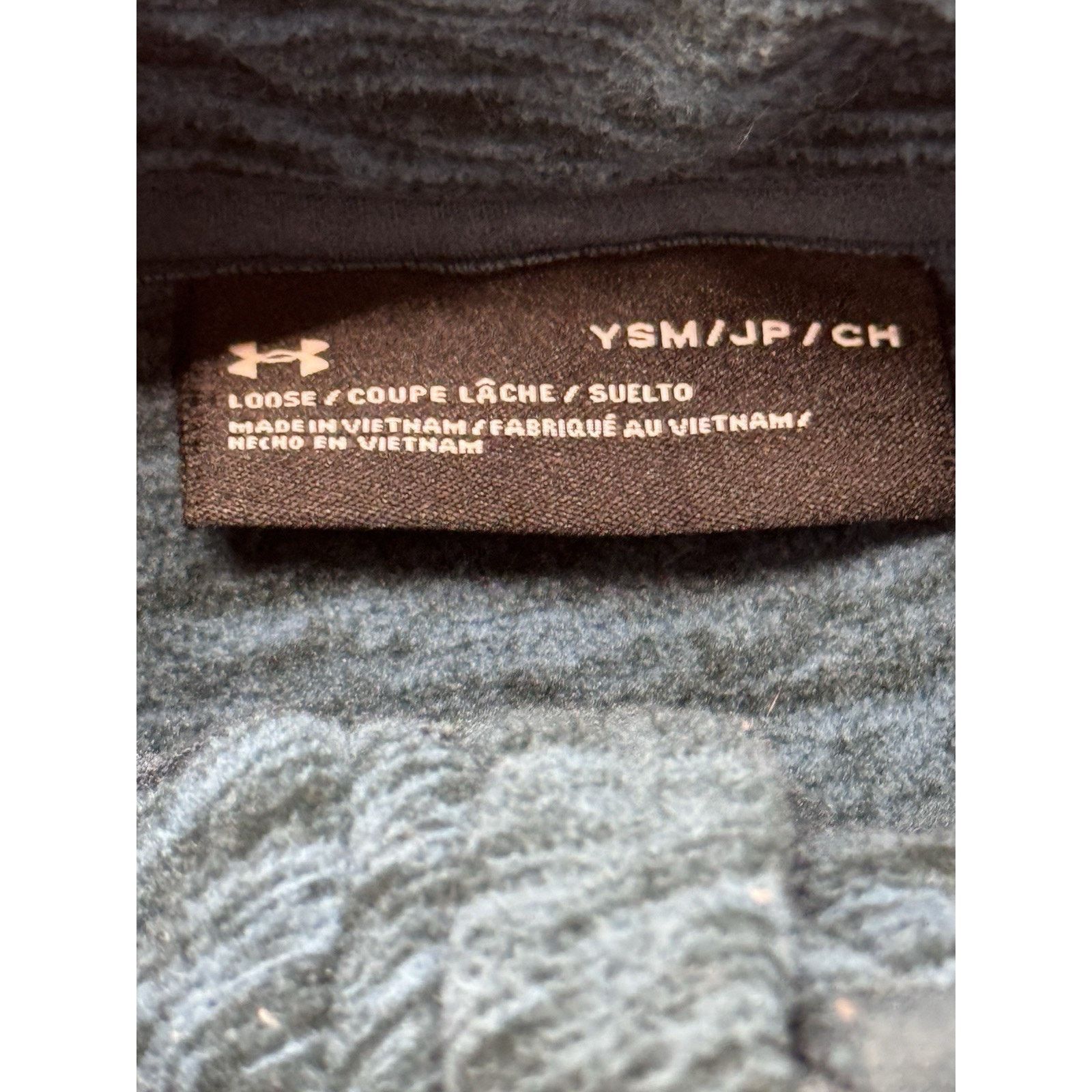 Under Armour Under Armour Boys Pullover Fleece S Varsity Blue Twist Size US S / EU 44-46 / 1 - 3 Thumbnail